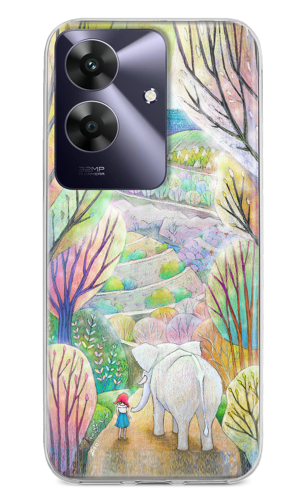 Nature Painting Realme C61 Back Cover