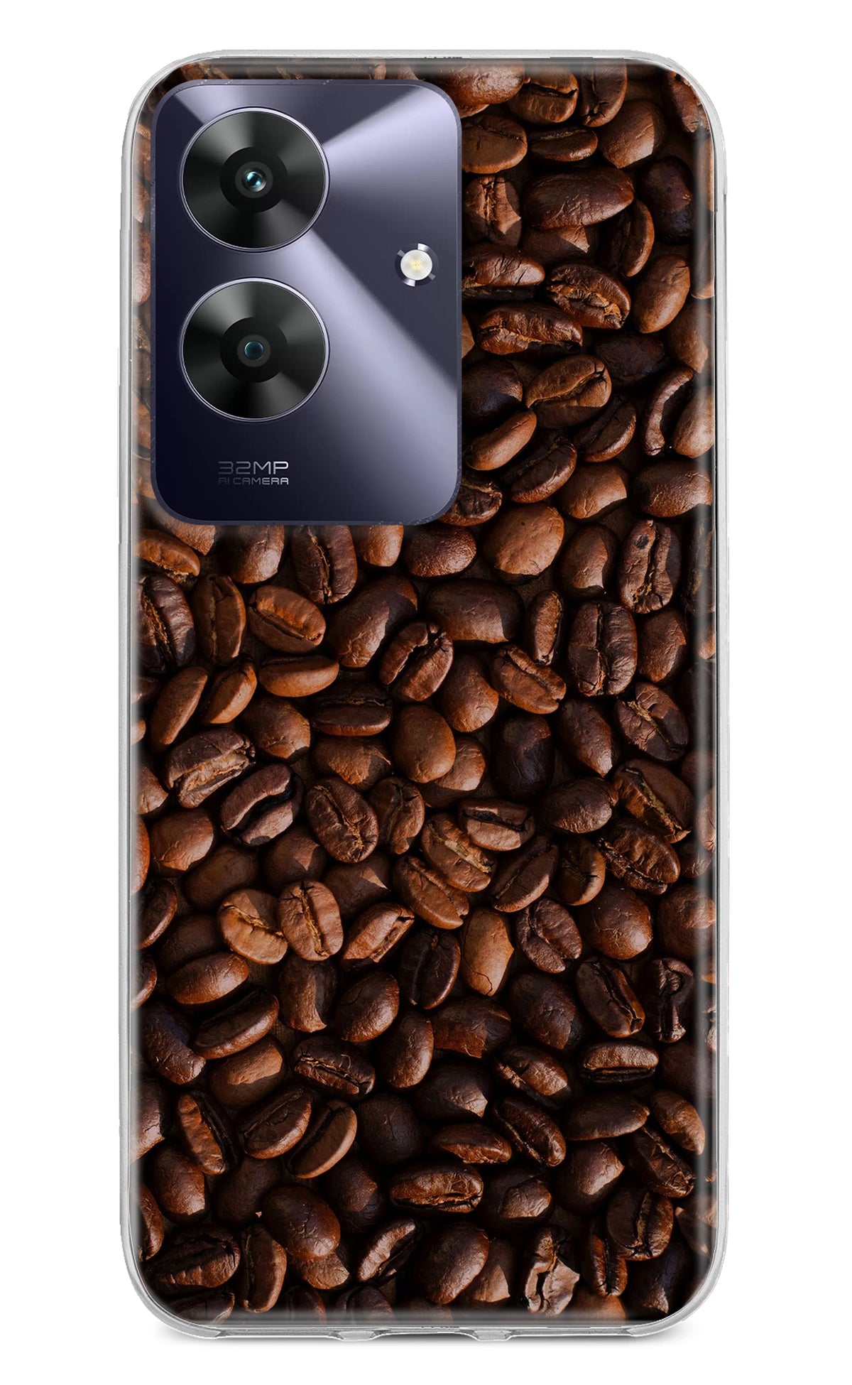 Coffee Beans Realme C61 Back Cover