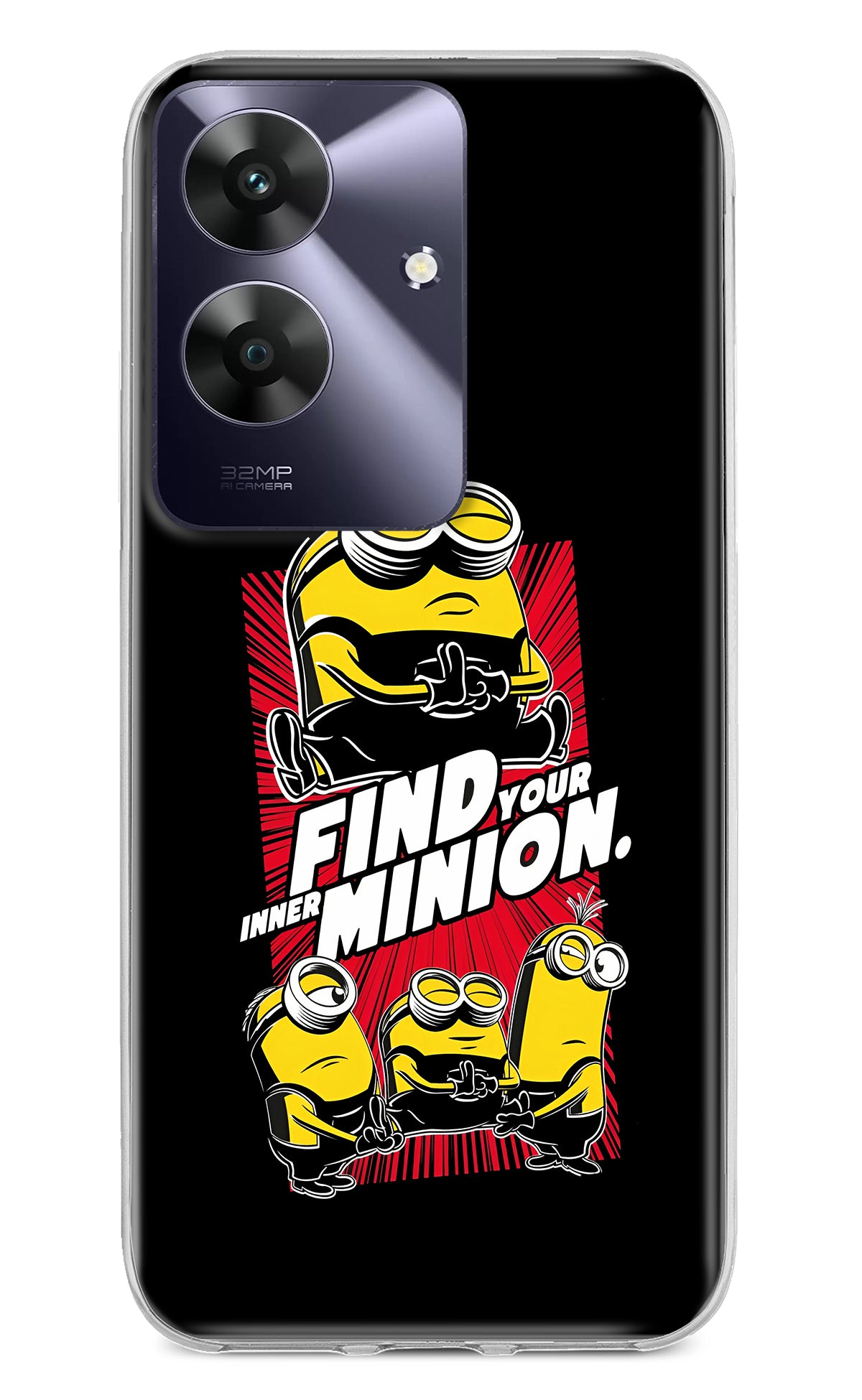 Find your inner Minion Realme C61 Back Cover