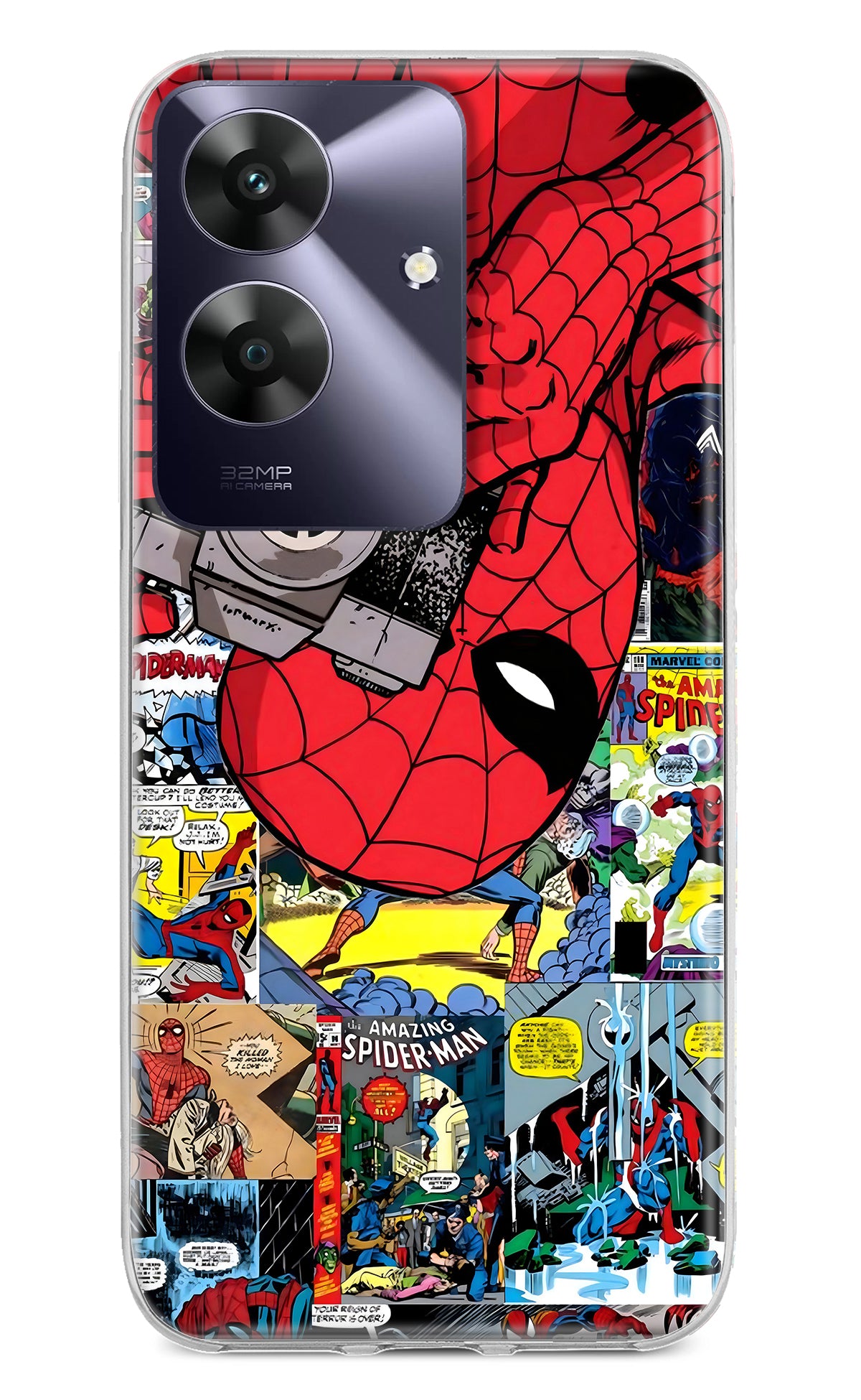 Spider Man Realme C61 Back Cover