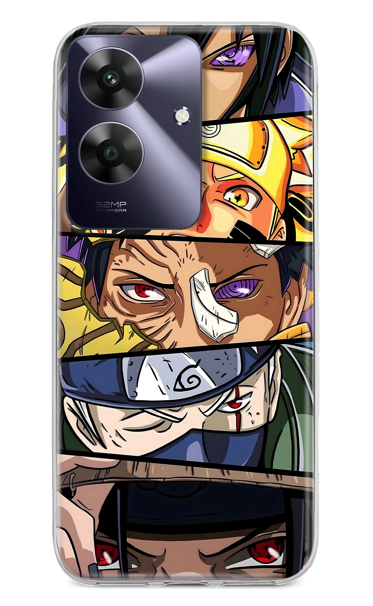 Naruto Character Realme C61 Back Cover