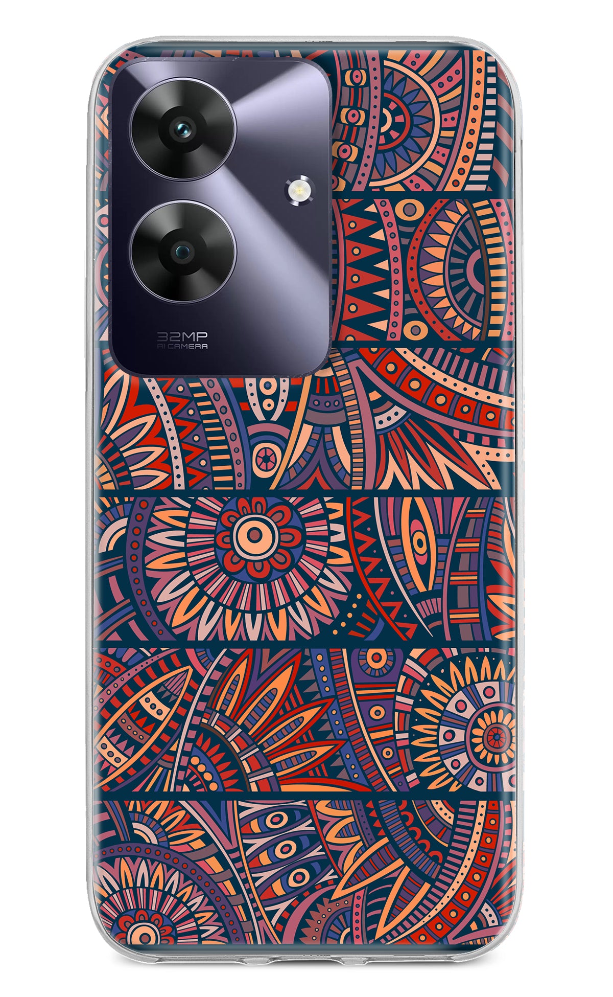 African Culture Design Realme C61 Back Cover