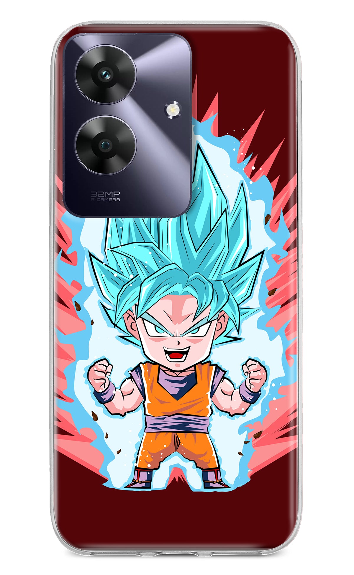 Goku Little Realme C61 Back Cover