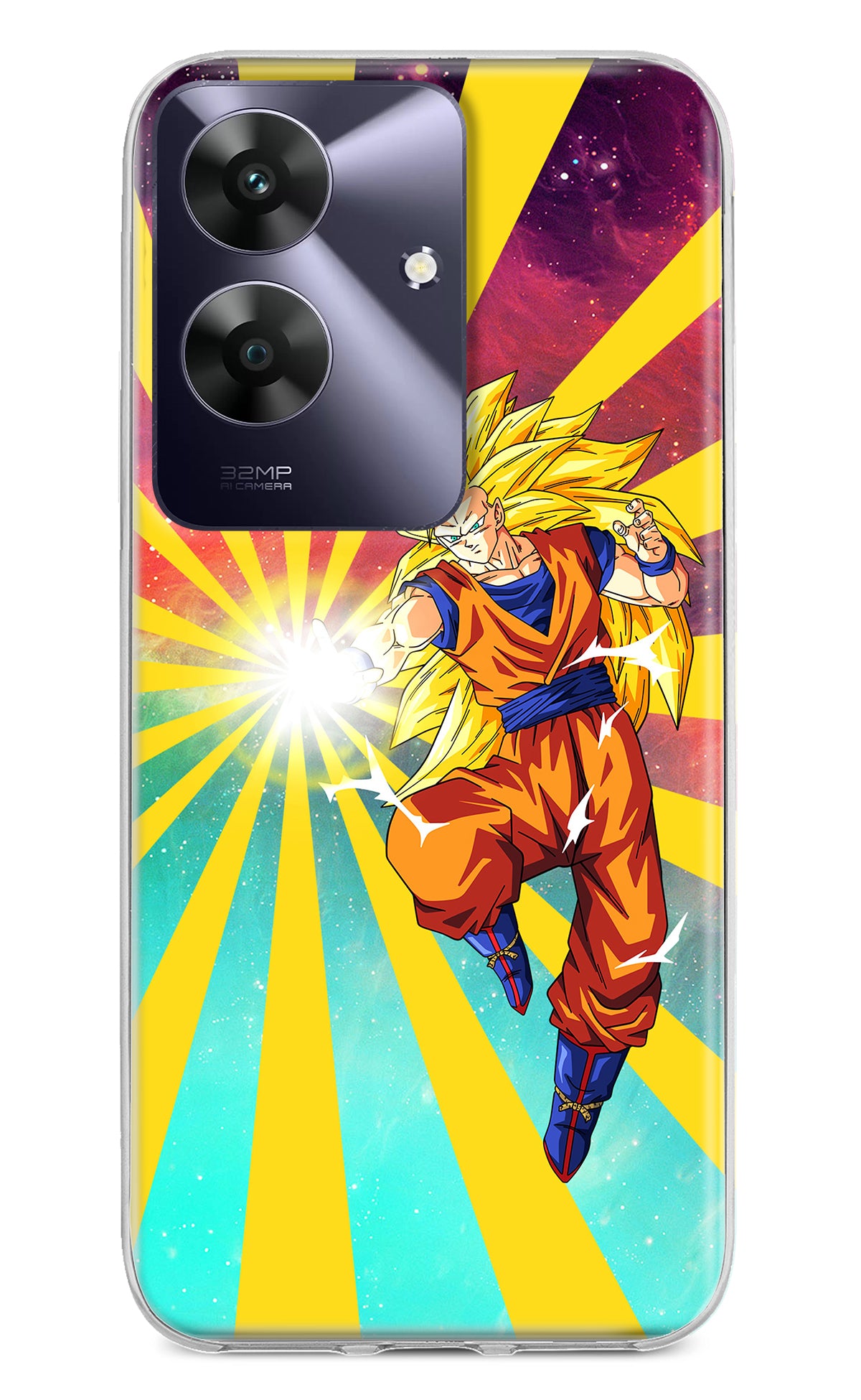 Goku Super Saiyan Realme C61 Back Cover