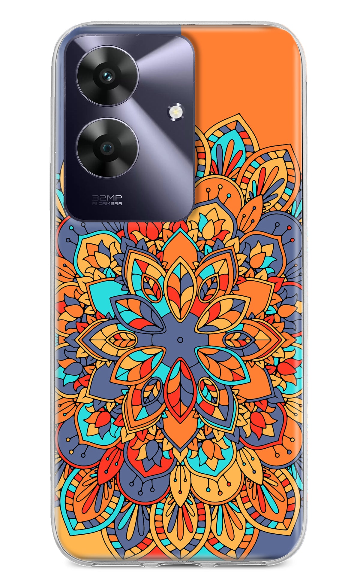 Color Mandala Realme C61 Back Cover