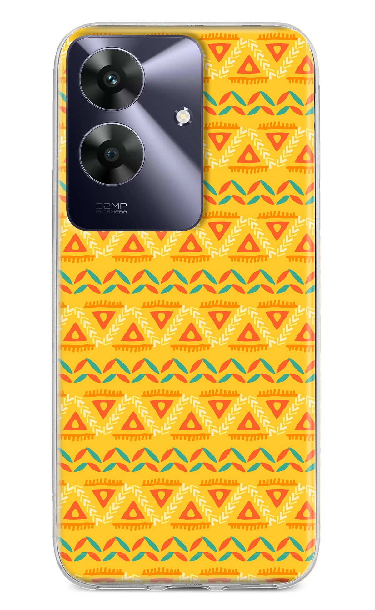 Tribal Pattern Realme C61 Back Cover