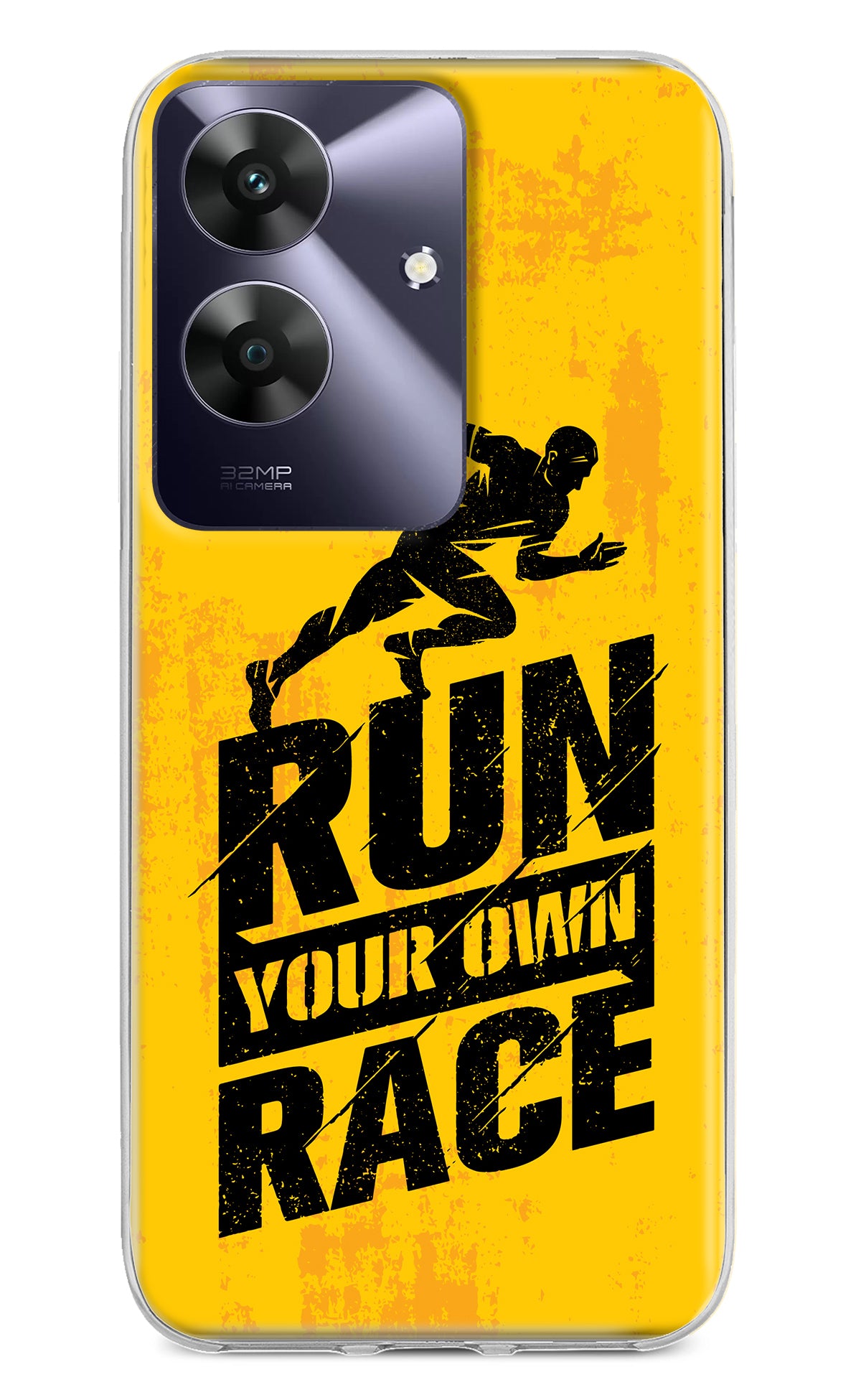 Run Your Own Race Realme C61 Back Cover