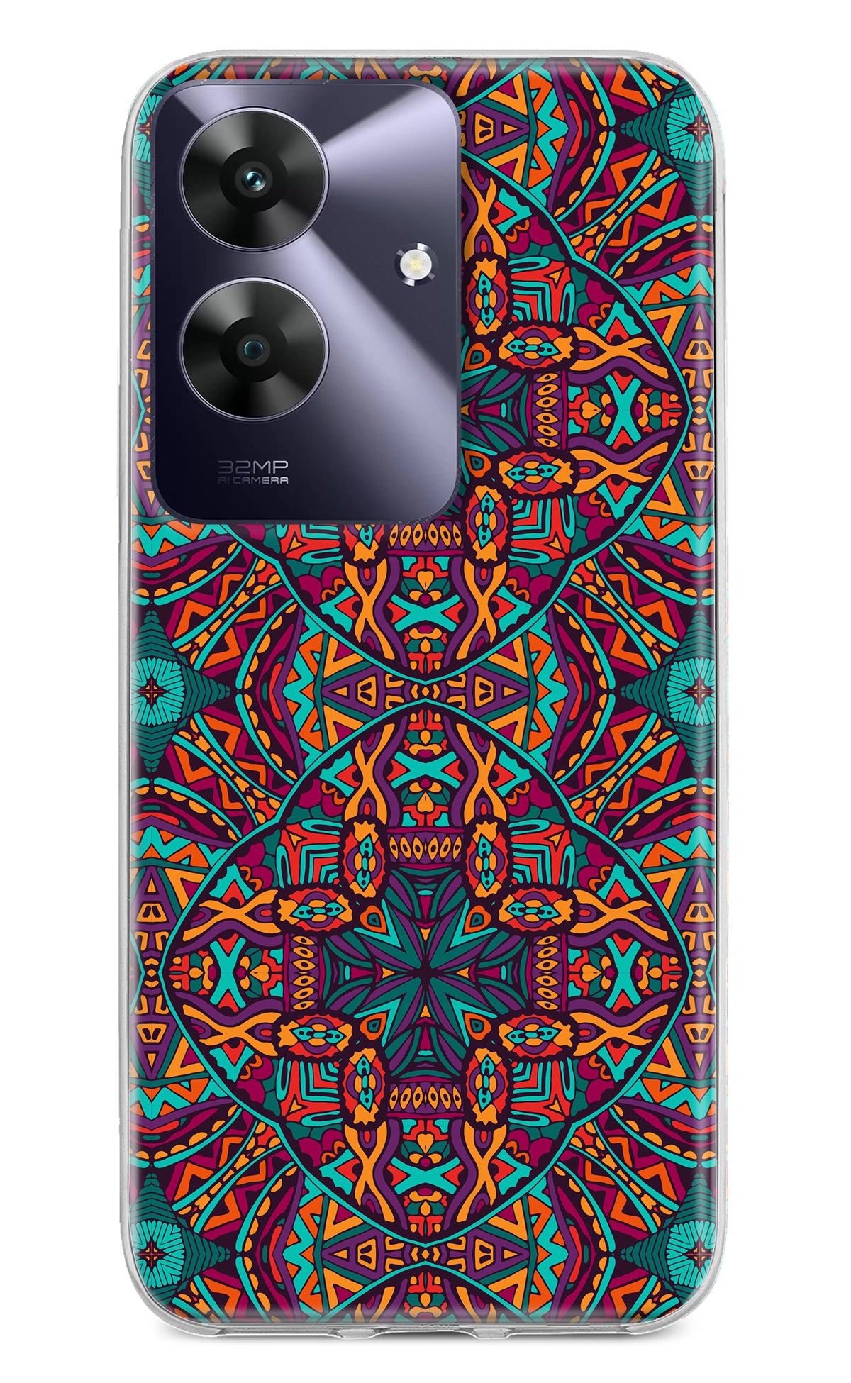 Colour Mandala Realme C61 Back Cover