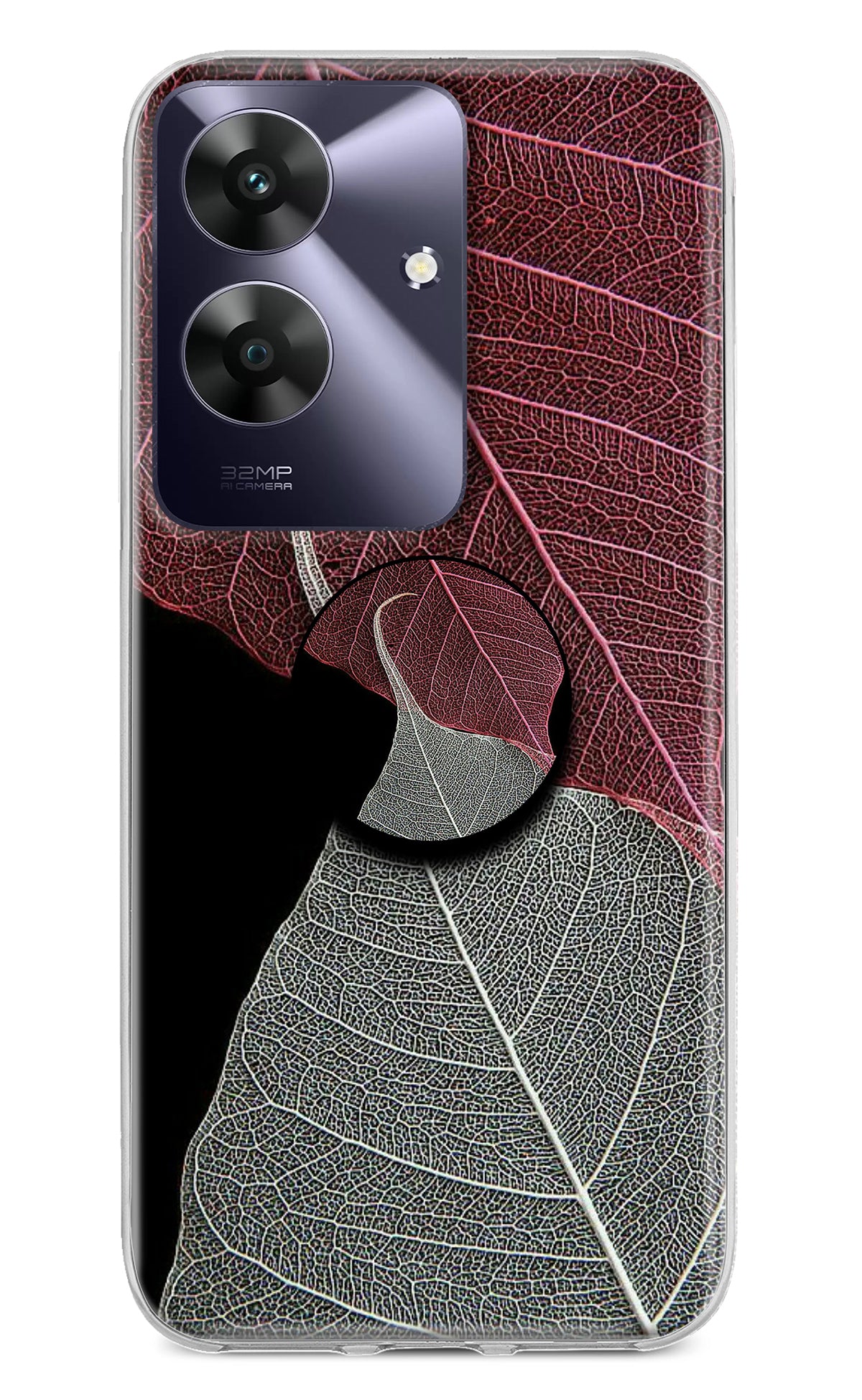 Leaf Pattern Realme C61 Pop Case