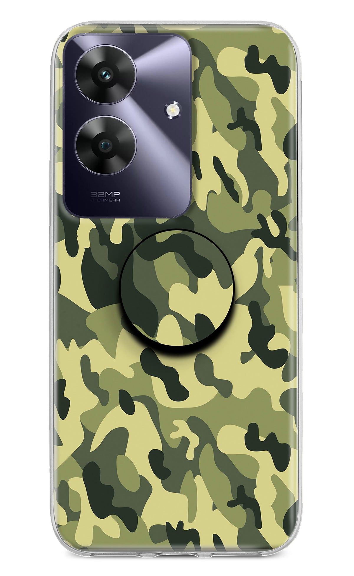 Camouflage Realme C61 Pop Case