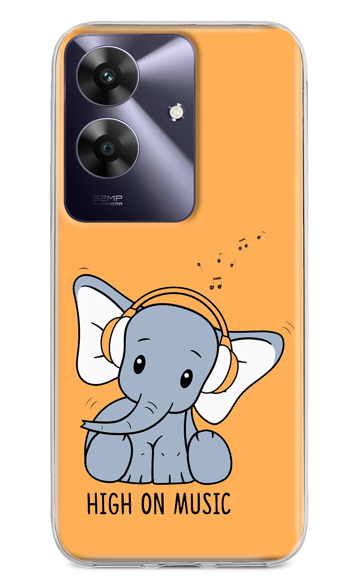 High On Music Redmi 13 5G Back Cover