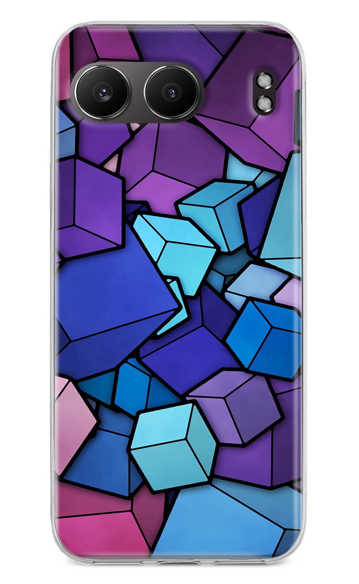 Cubic Abstract OnePlus Nord 4 Back Cover