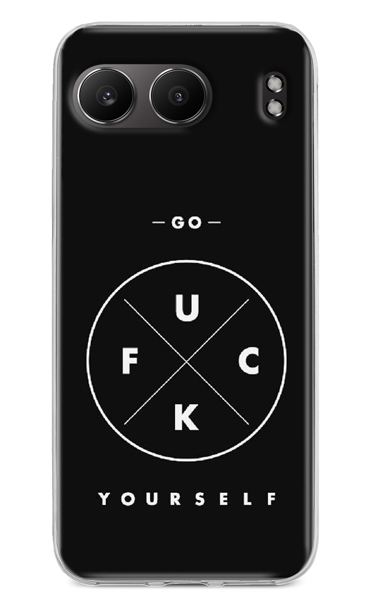 Go Fuck Yourself OnePlus Nord 4 Back Cover