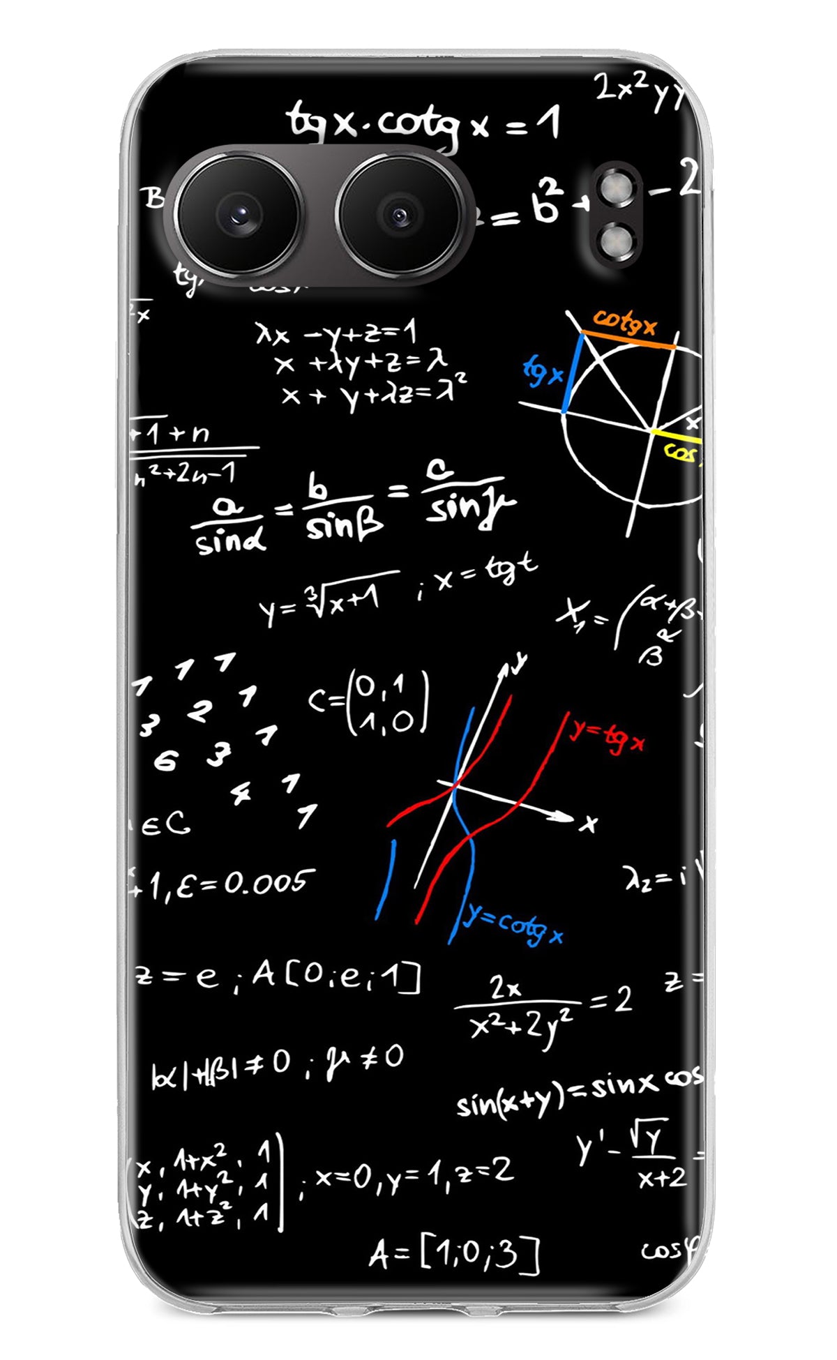 Mathematics Formula OnePlus Nord 4 Back Cover