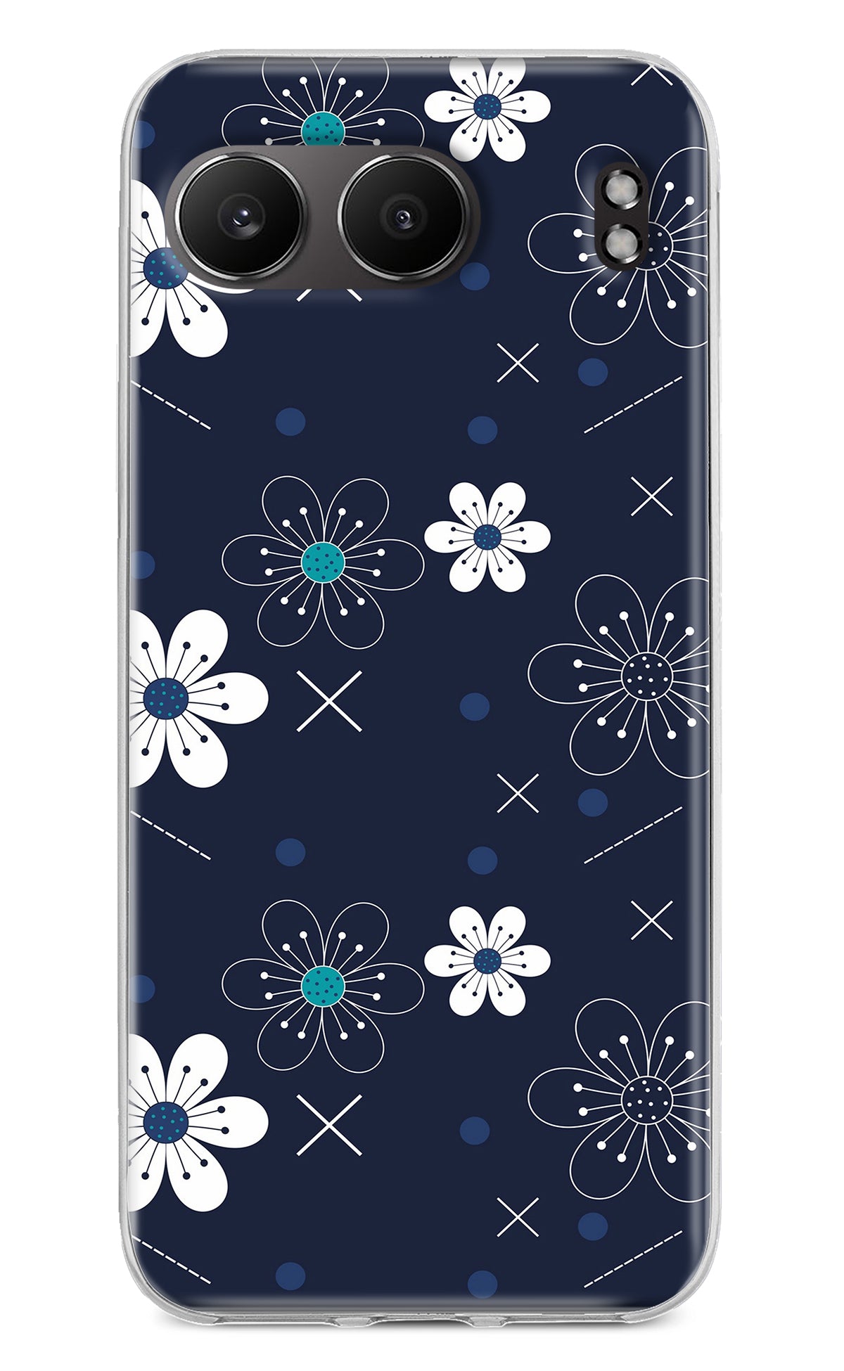 Flowers OnePlus Nord 4 Back Cover