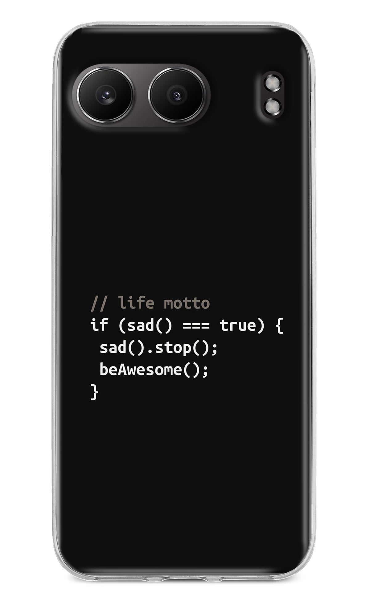 Life Motto Code OnePlus Nord 4 Back Cover