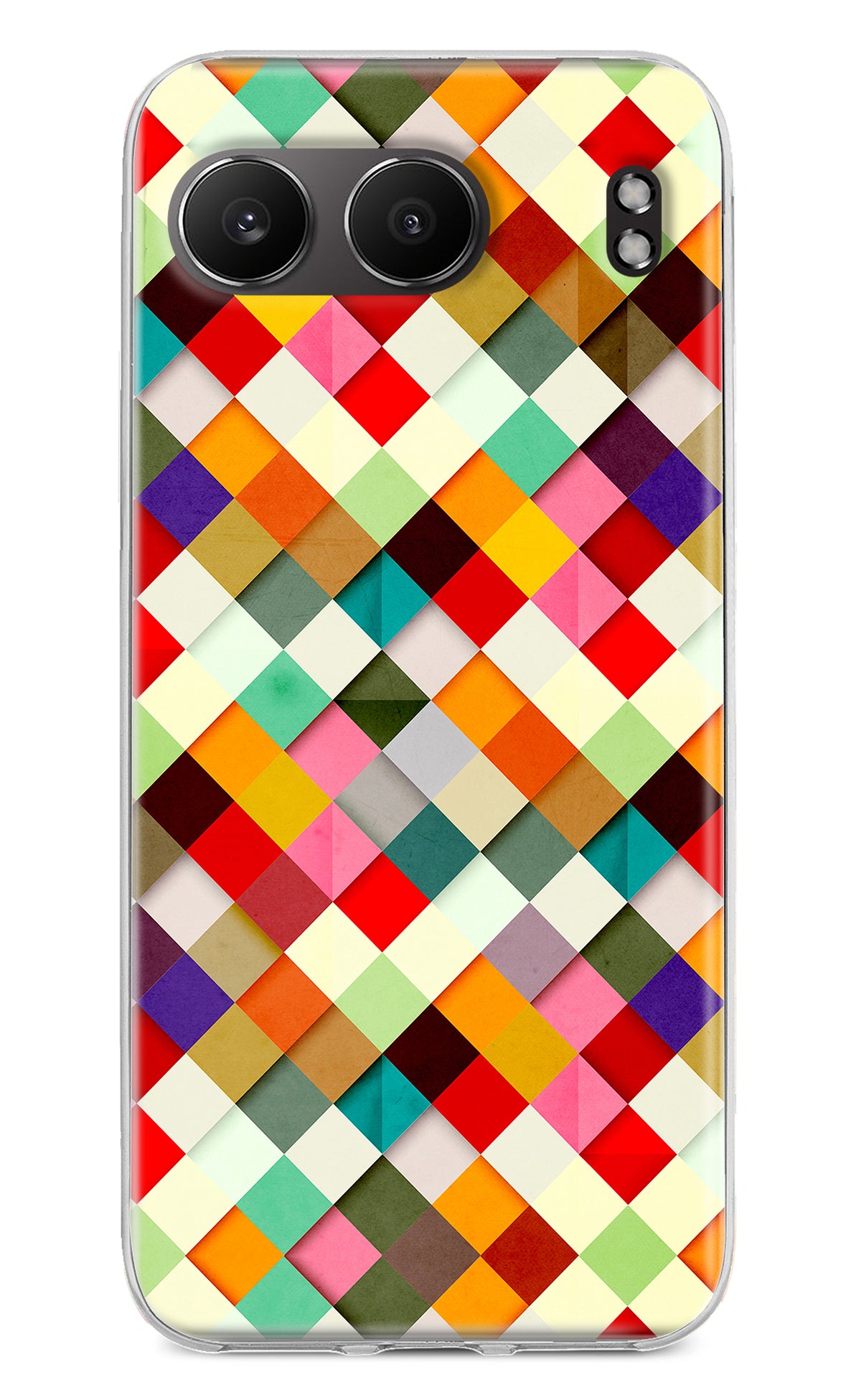 Geometric Abstract Colorful OnePlus Nord 4 Back Cover