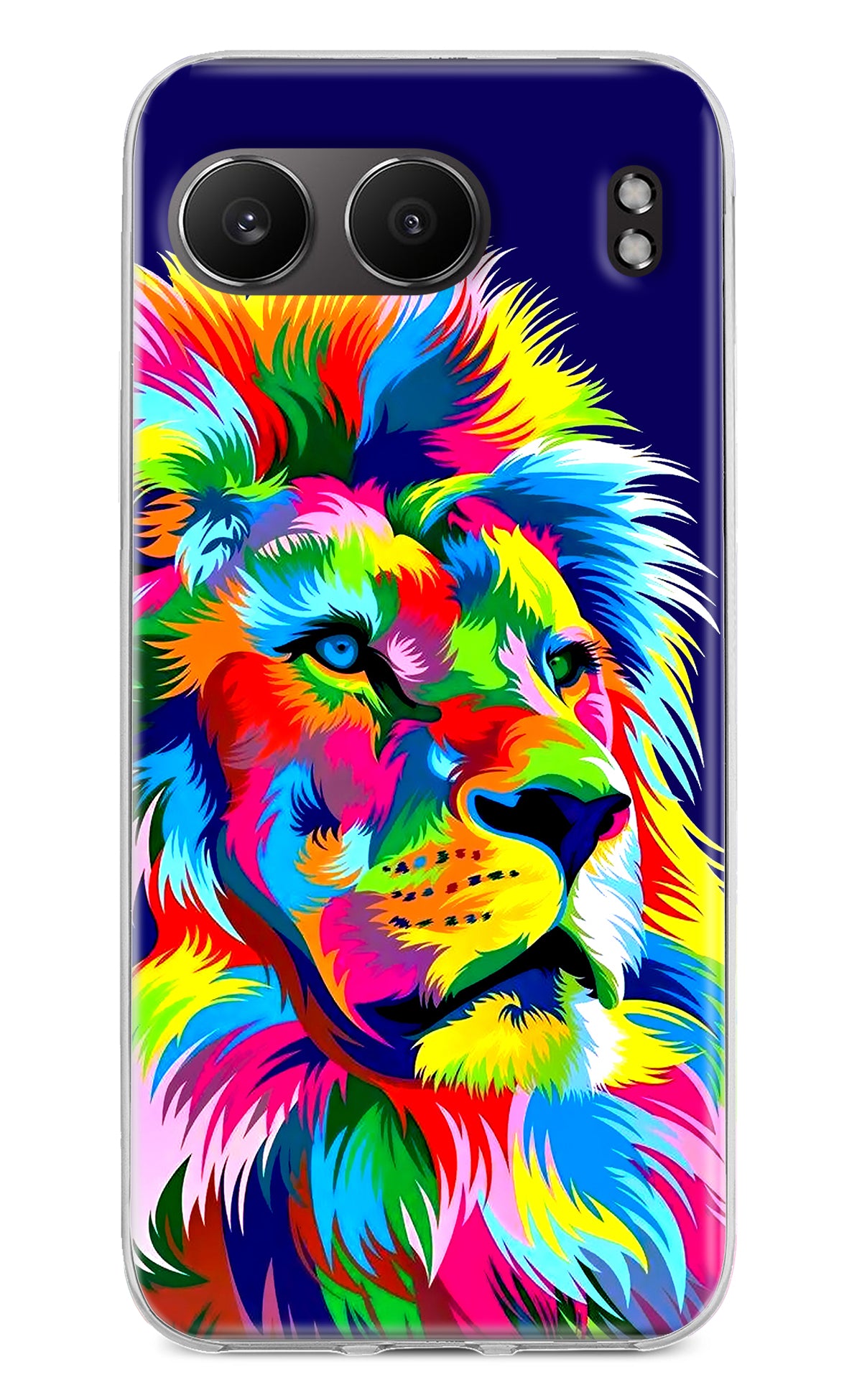 Vector Art Lion OnePlus Nord 4 Back Cover