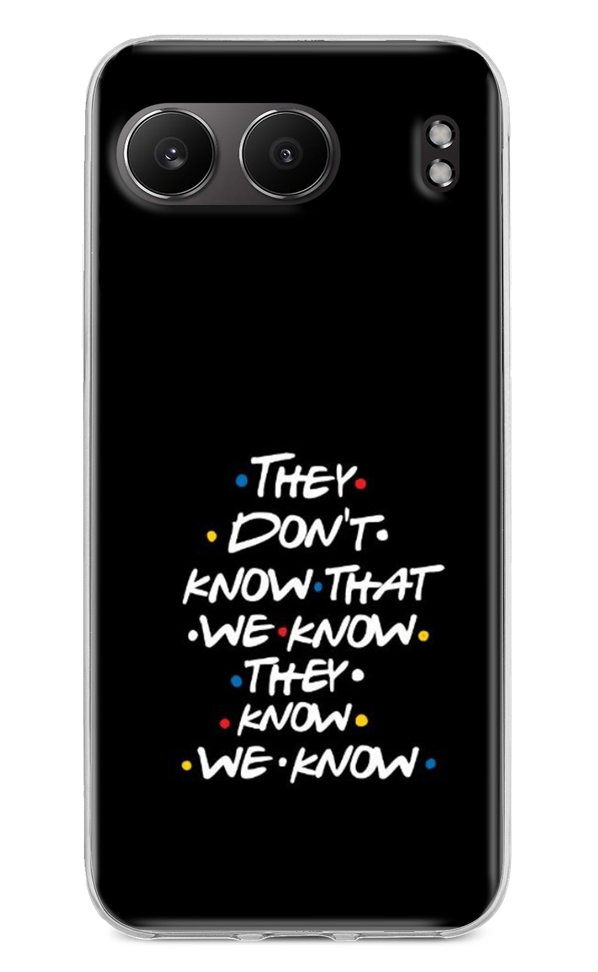 FRIENDS Dialogue OnePlus Nord 4 Back Cover