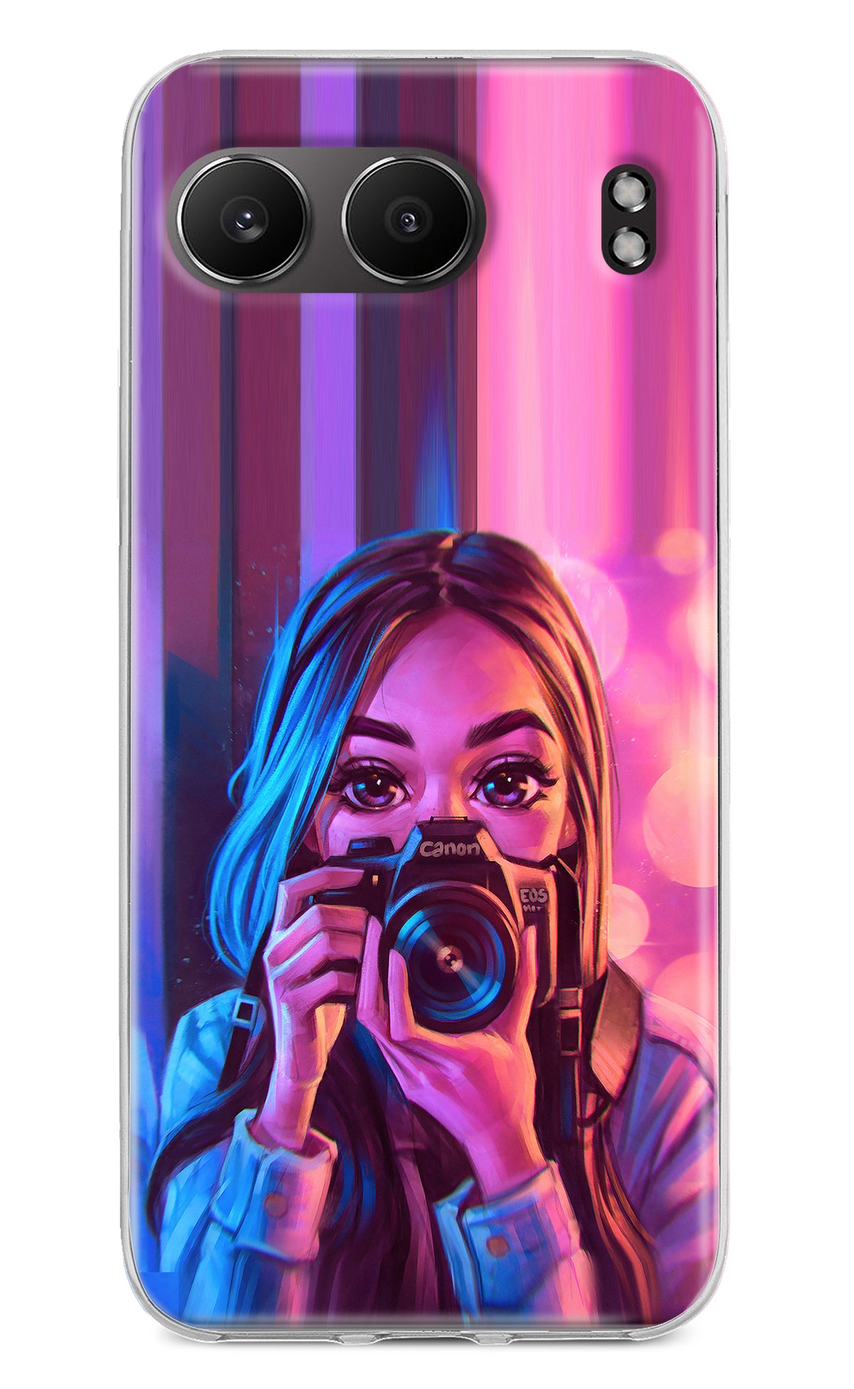 Girl Photographer OnePlus Nord 4 Back Cover