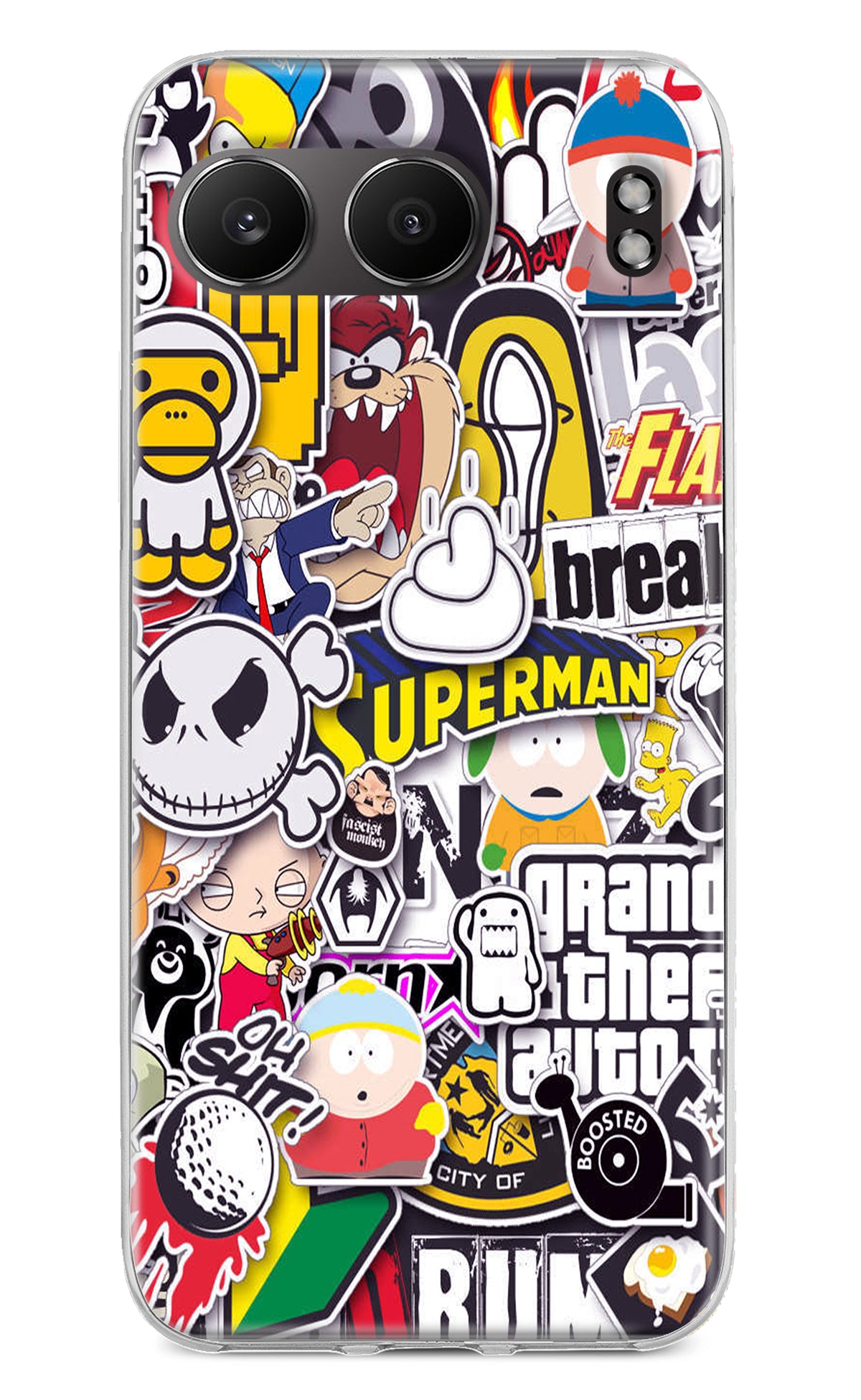 Sticker Bomb OnePlus Nord 4 Back Cover