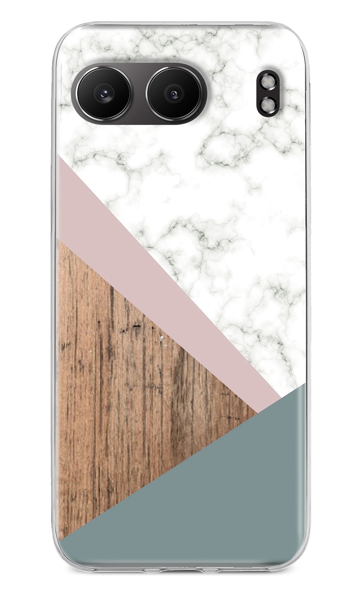 Marble wood Abstract OnePlus Nord 4 Back Cover