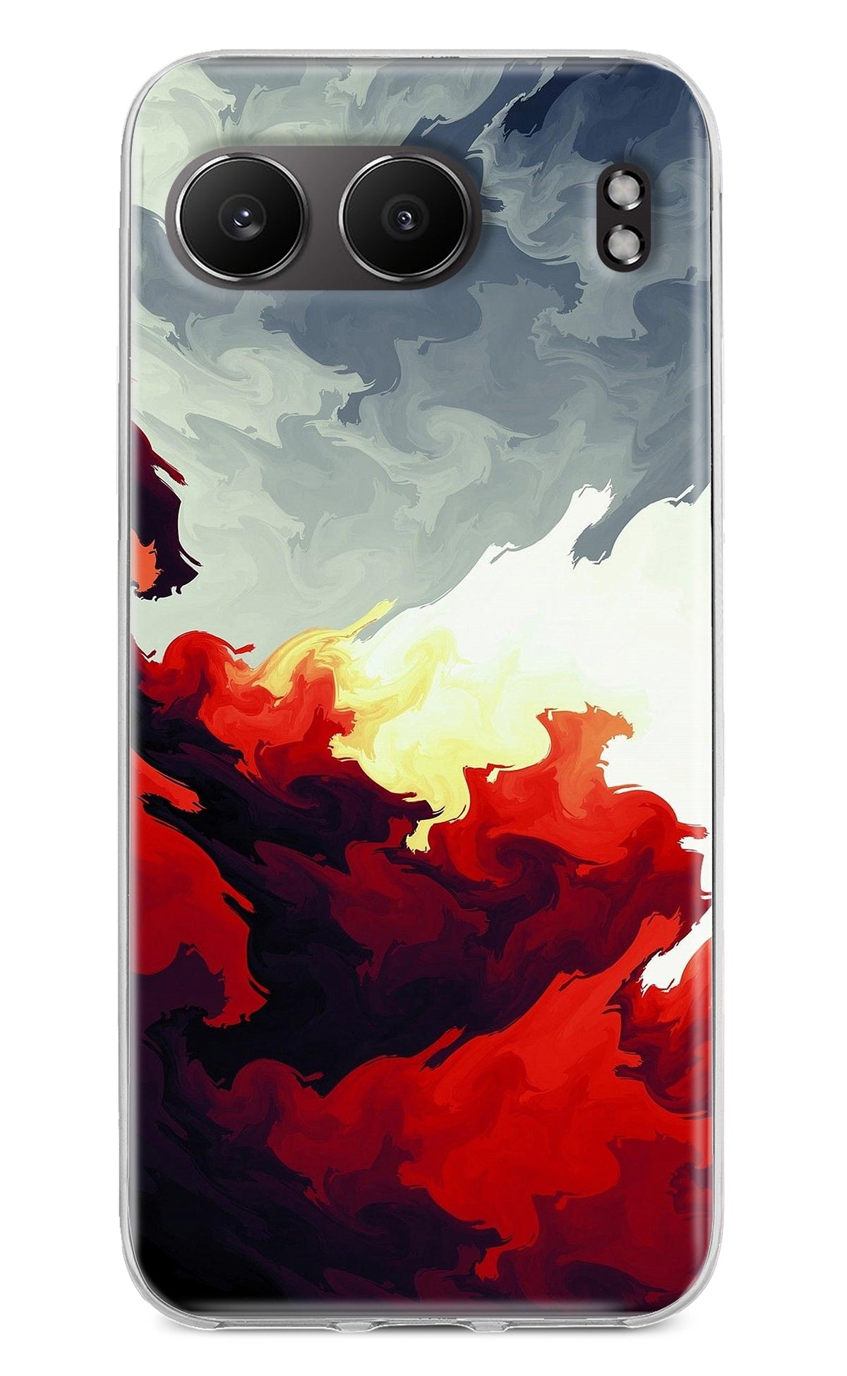 Fire Cloud OnePlus Nord 4 Back Cover