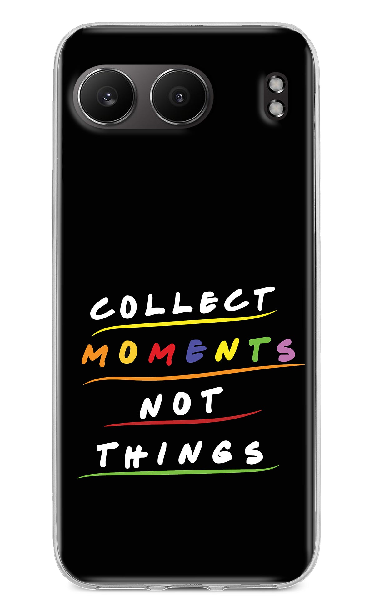 Collect Moments Not Things OnePlus Nord 4 Back Cover