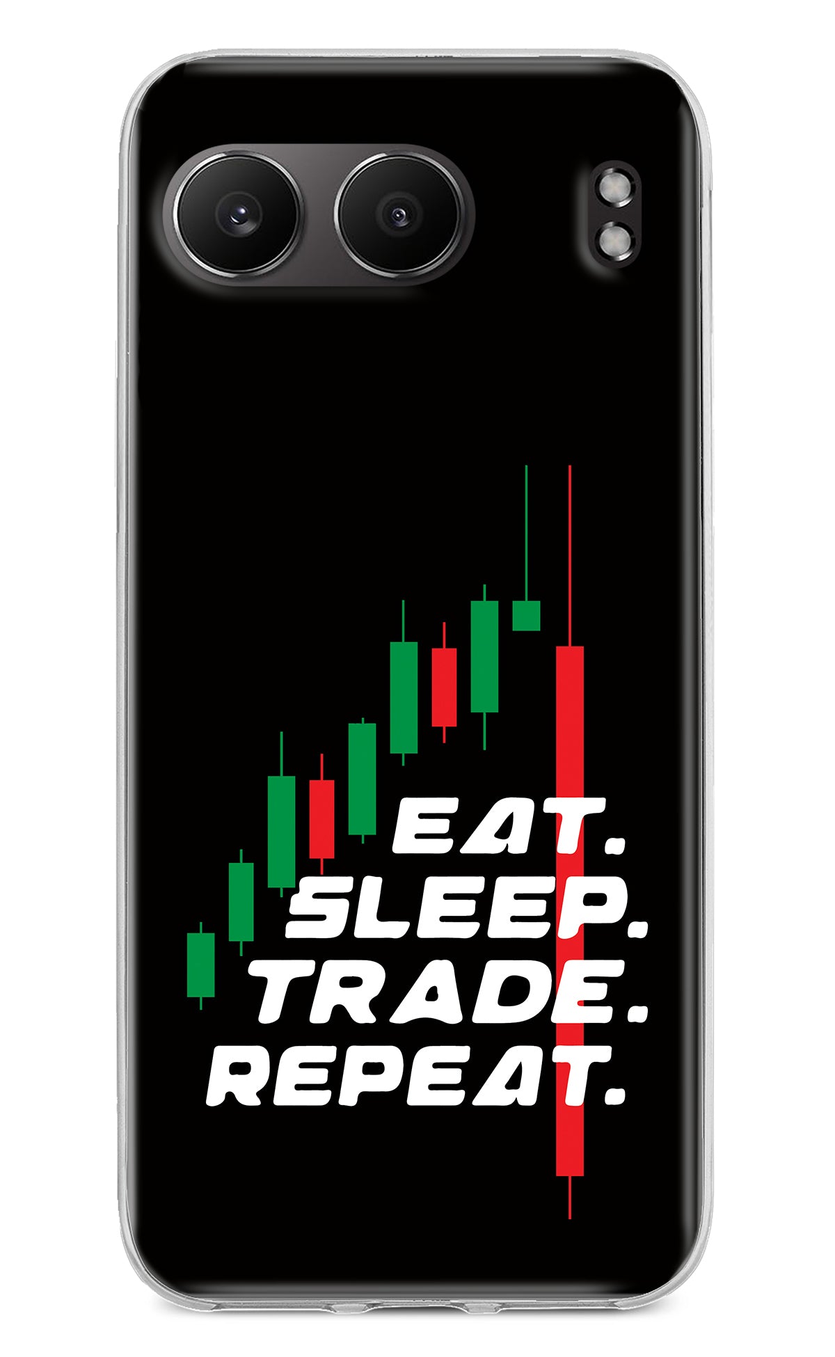 Eat Sleep Trade Repeat OnePlus Nord 4 Back Cover