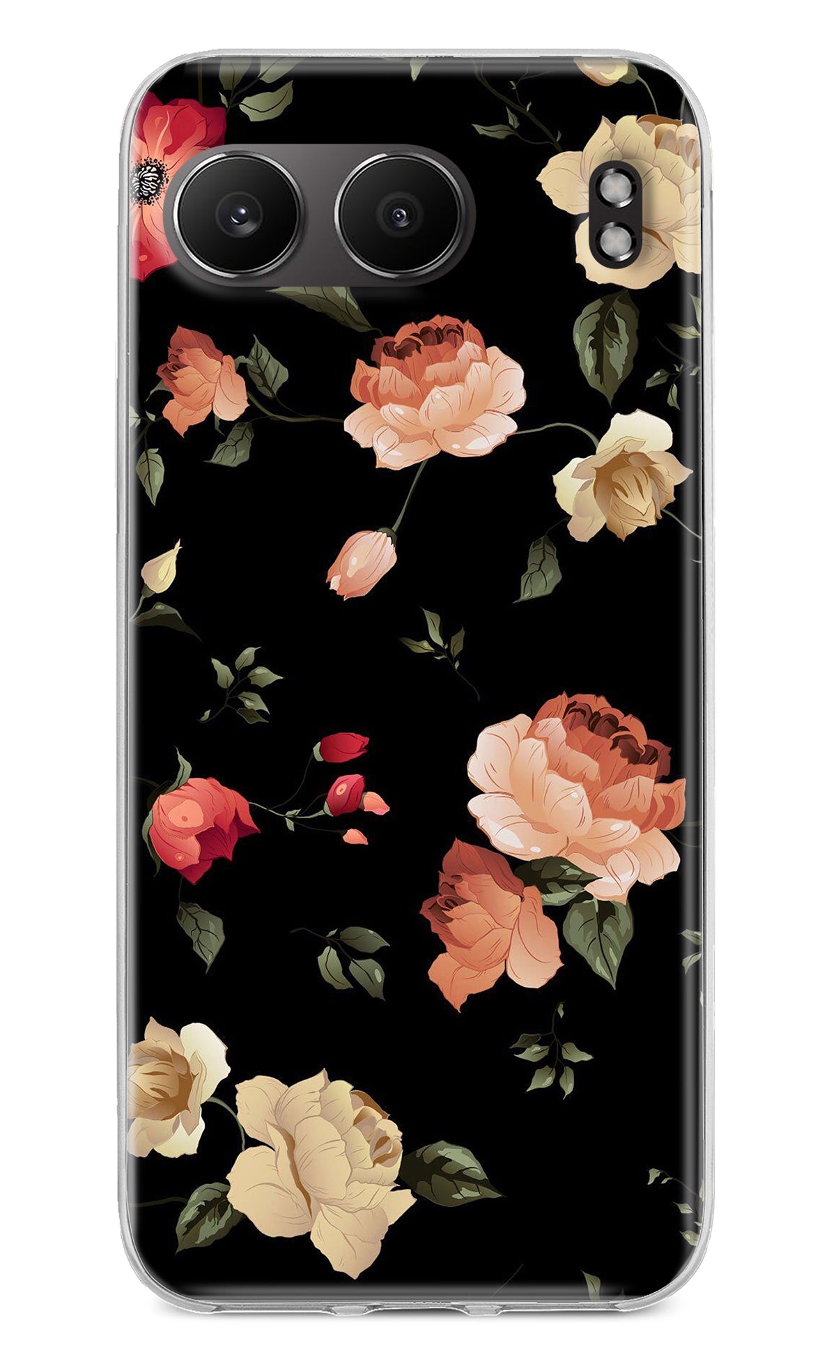 Flowers OnePlus Nord 4 Back Cover