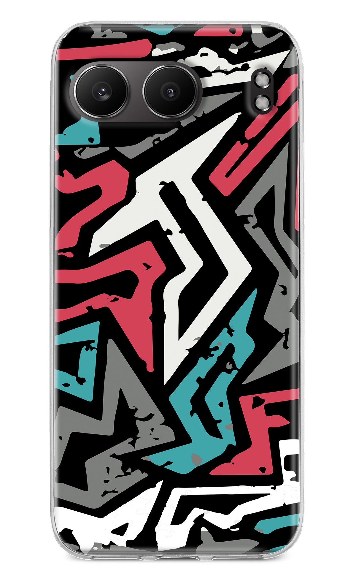 Geometric Graffiti OnePlus Nord 4 Back Cover