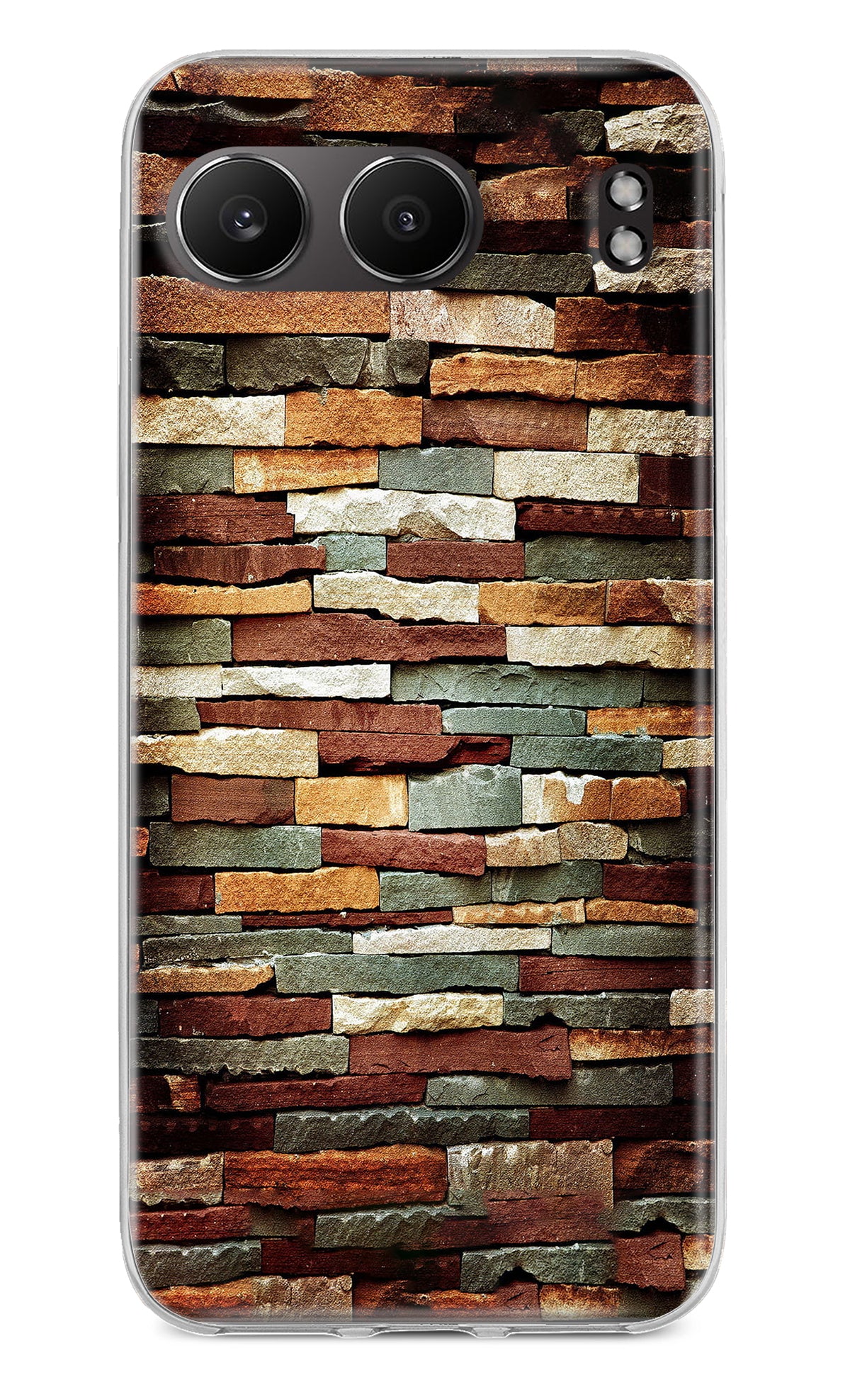 Bricks Pattern OnePlus Nord 4 Back Cover