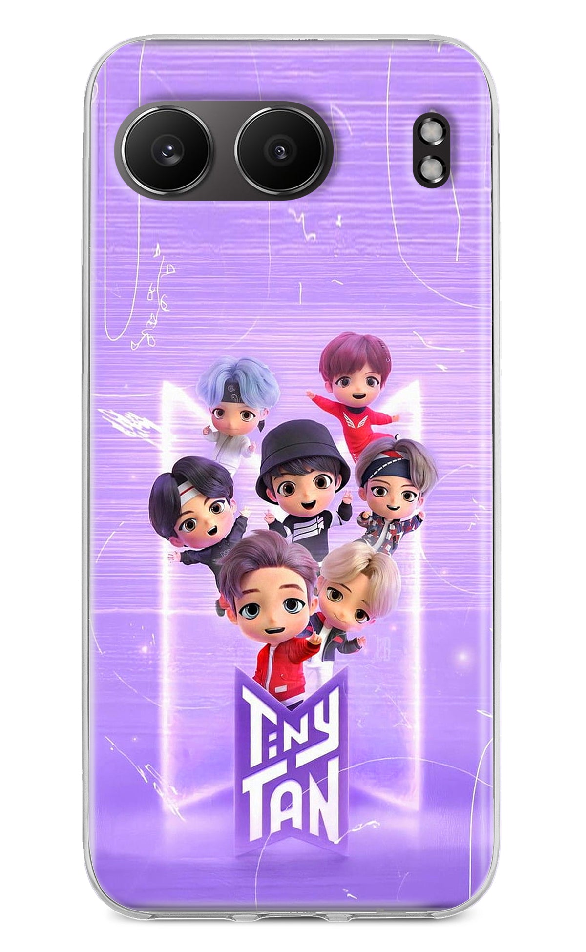 BTS Tiny Tan OnePlus Nord 4 Back Cover