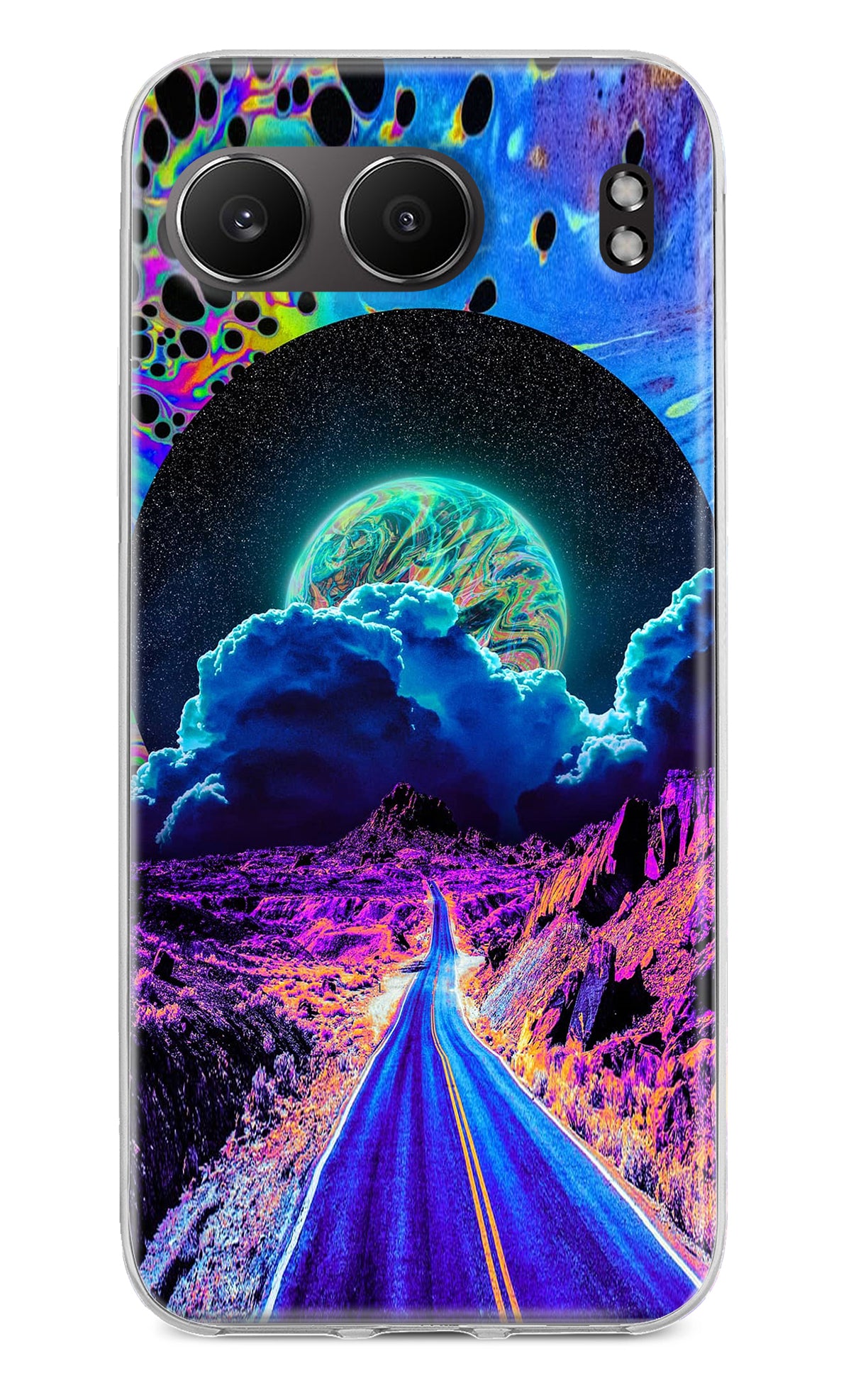 Psychedelic Painting OnePlus Nord 4 Back Cover