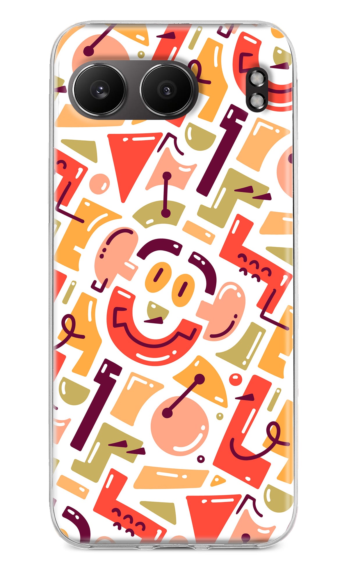 Doodle Pattern OnePlus Nord 4 Back Cover