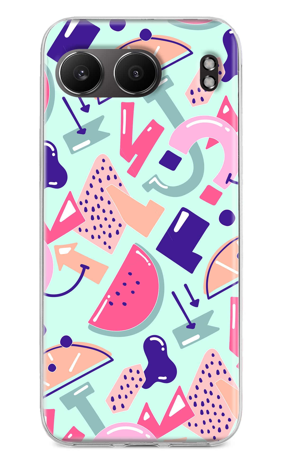 Doodle Pattern OnePlus Nord 4 Back Cover