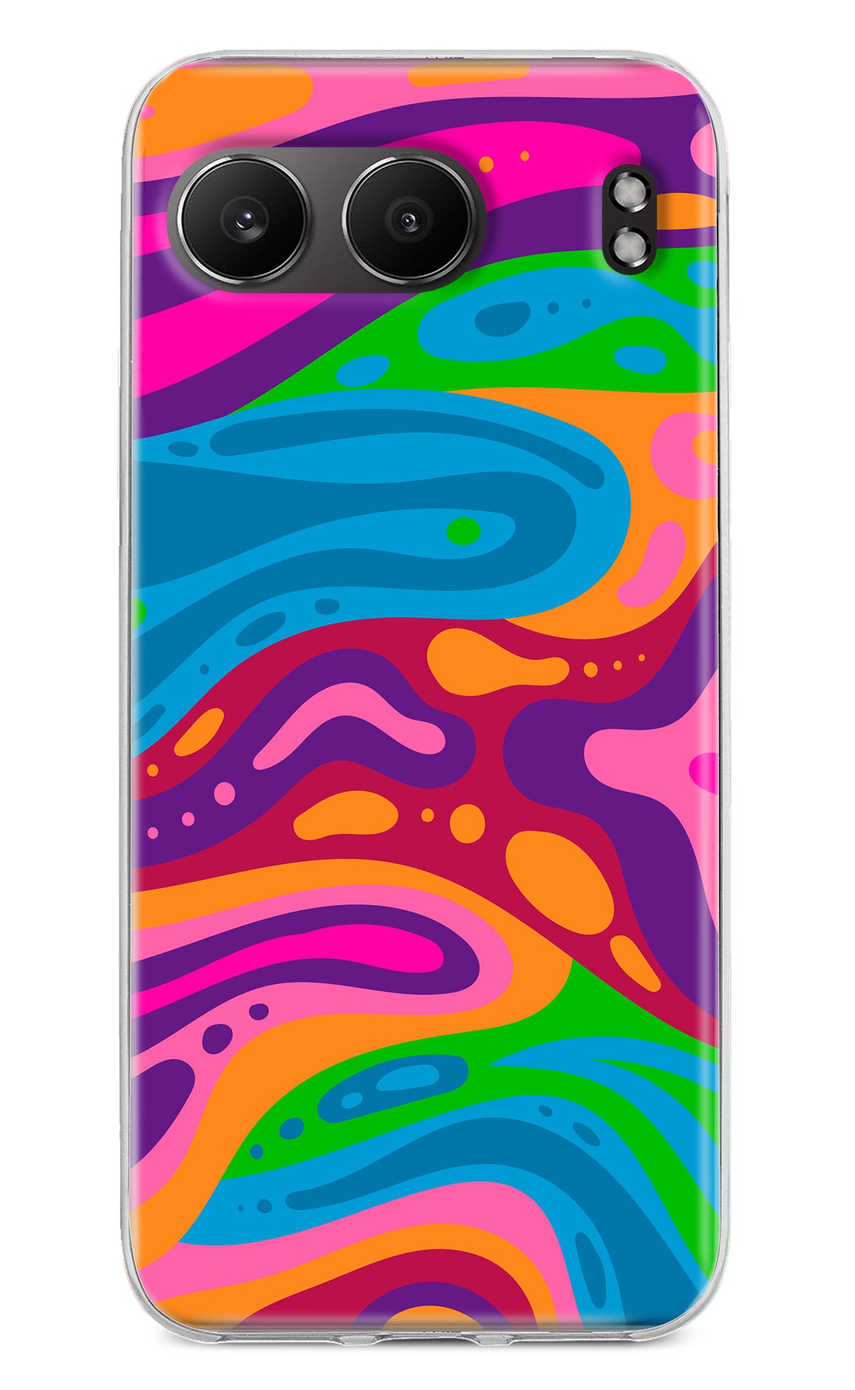 Trippy Pattern OnePlus Nord 4 Back Cover