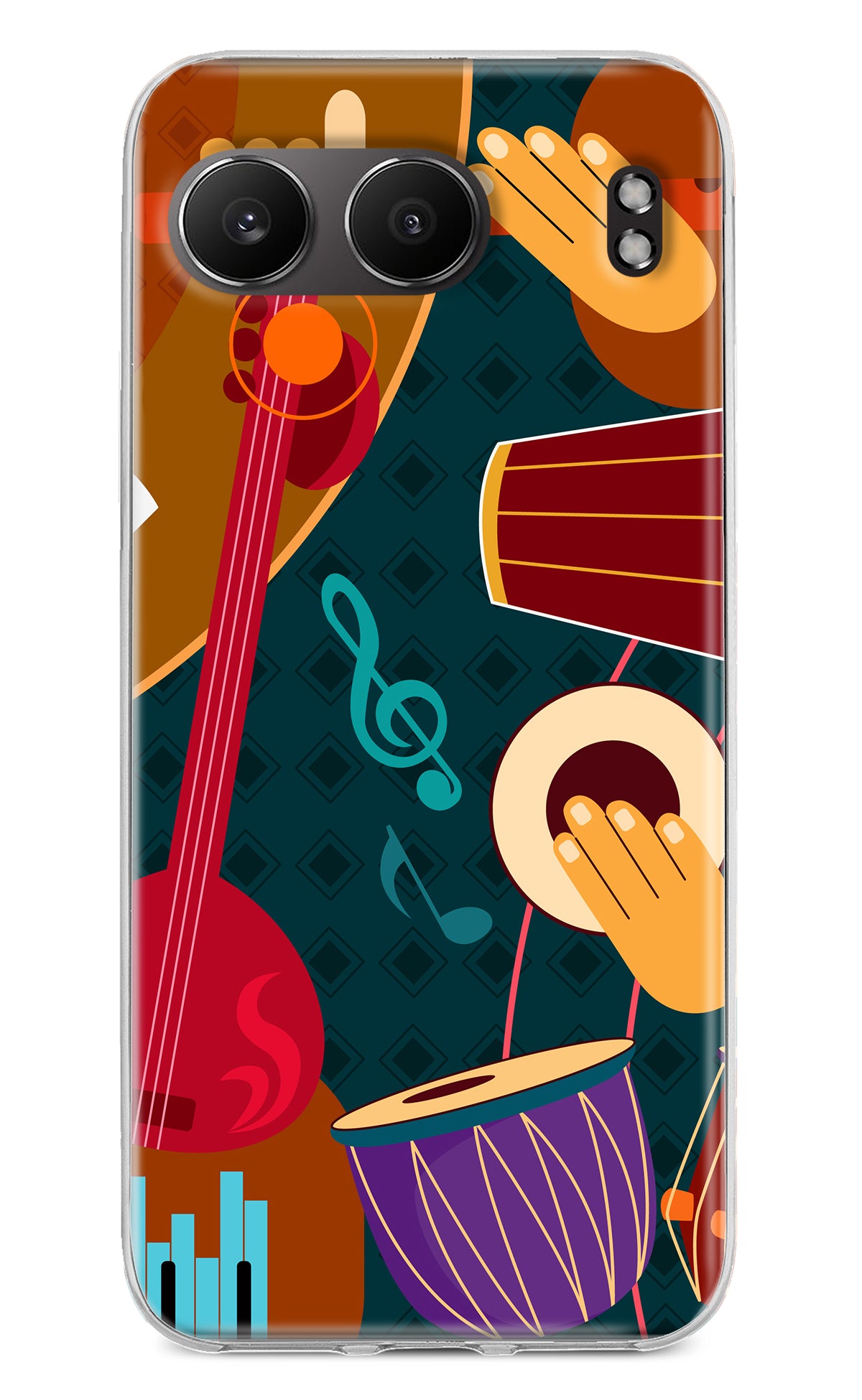 Music Instrument OnePlus Nord 4 Back Cover