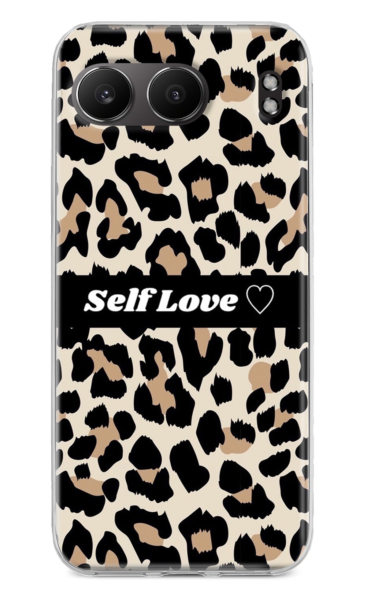 Leopard Print Self Love OnePlus Nord 4 Back Cover