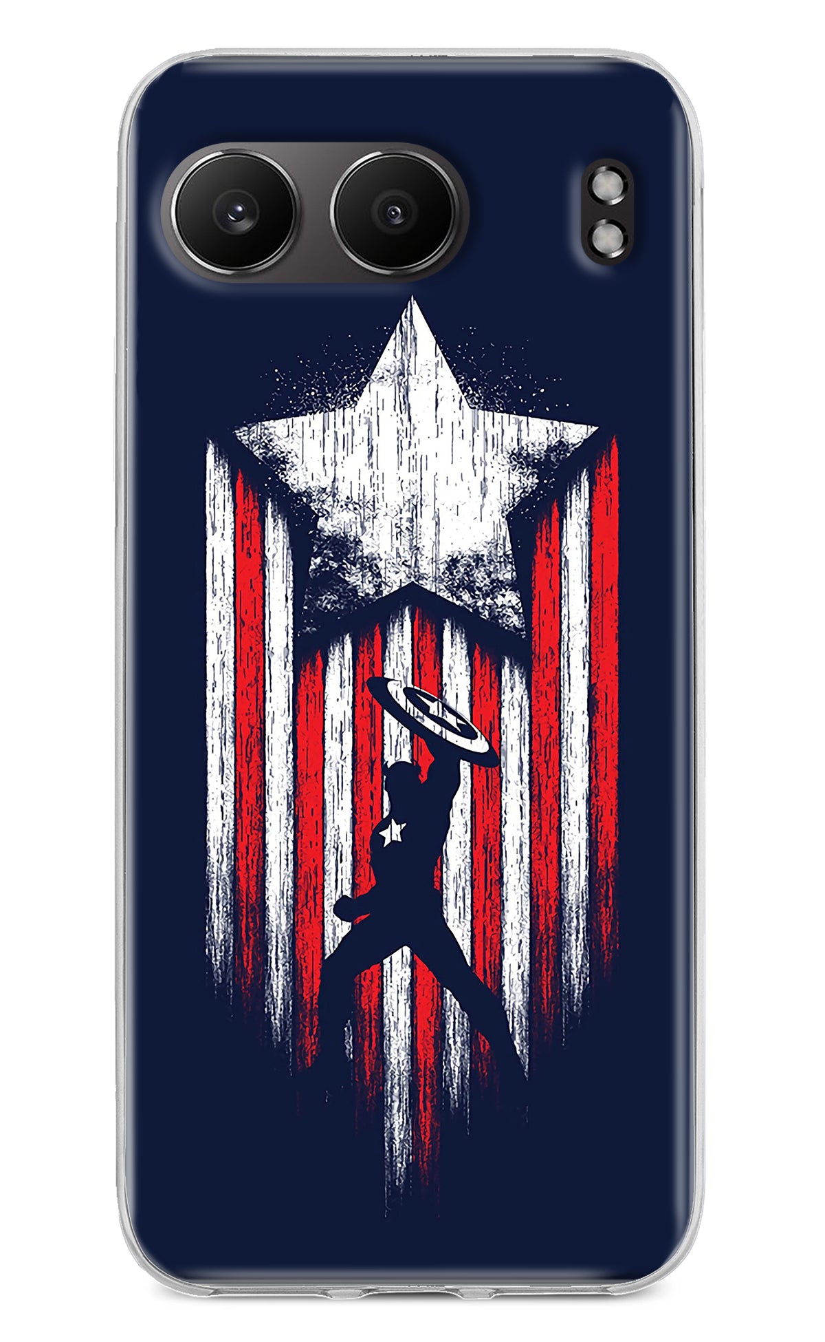 Captain America Marvel Art OnePlus Nord 4 Back Cover