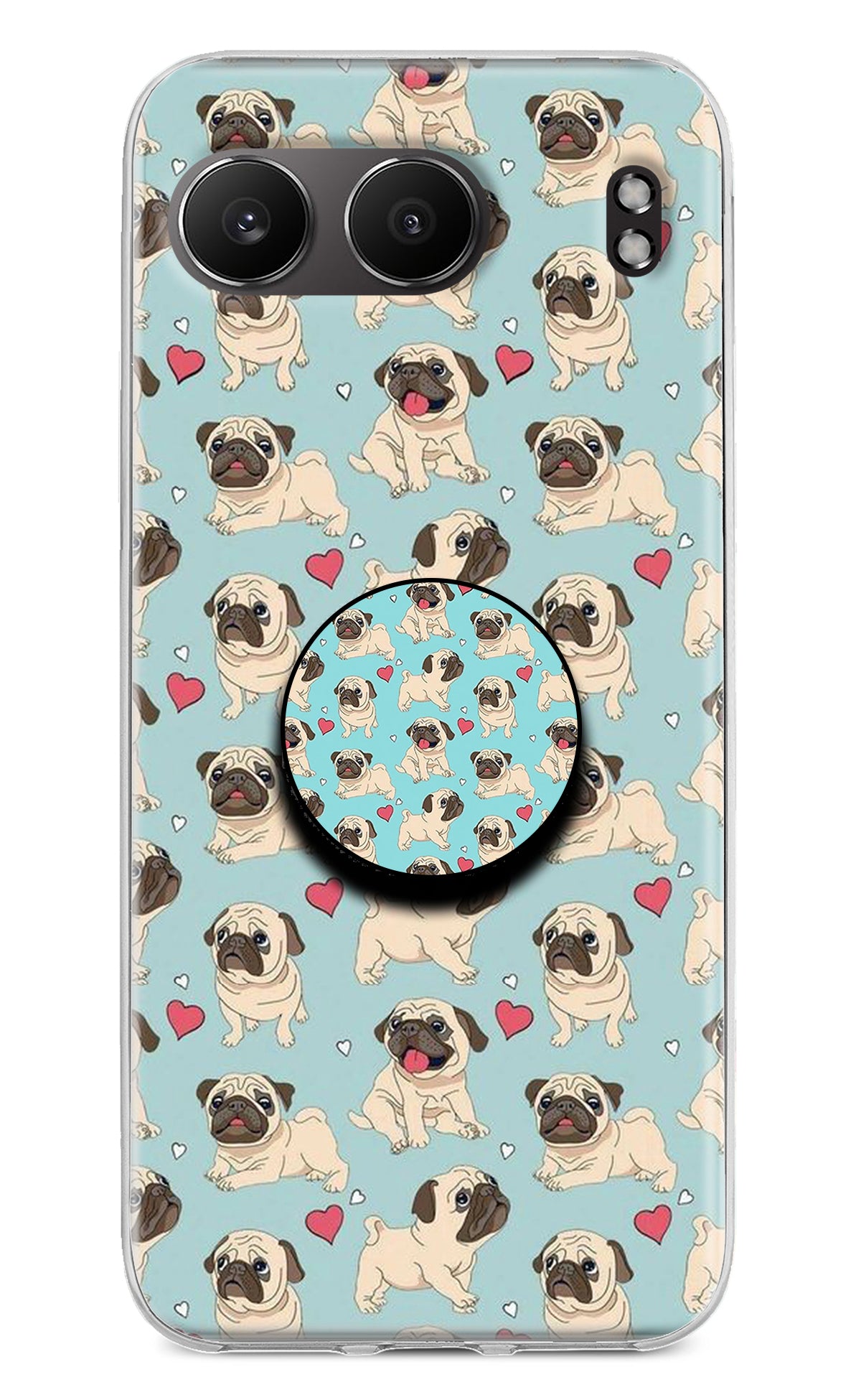 Pug Dog OnePlus Nord 4 Pop Case