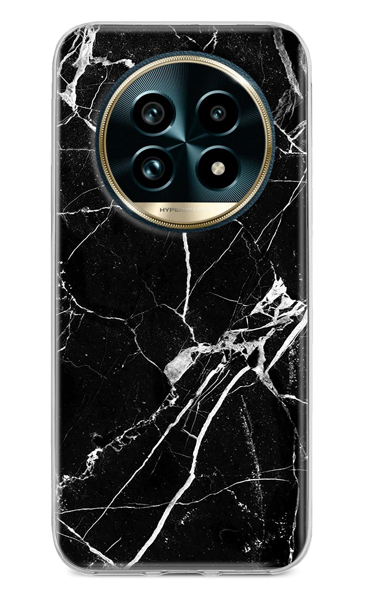 Black Marble Pattern Realme 13 Pro+ 5G Back Cover