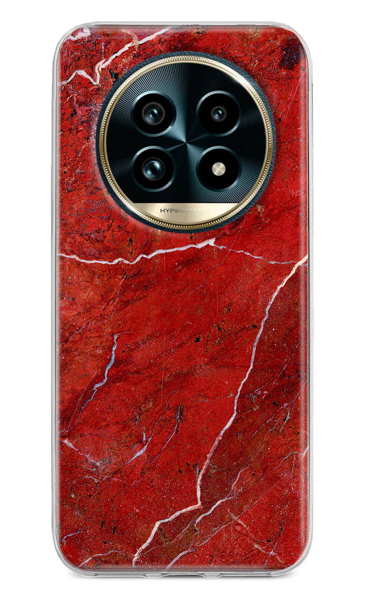 Red Marble Design Realme 13 Pro+ 5G Back Cover