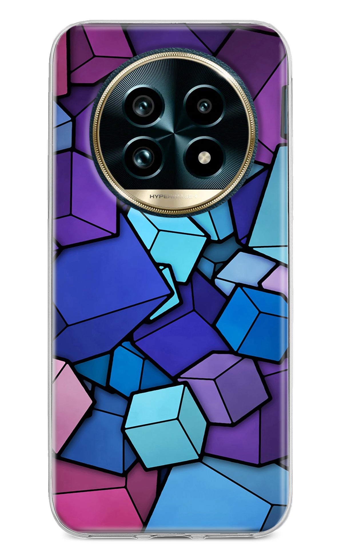 Cubic Abstract Realme 13 Pro+ 5G Back Cover