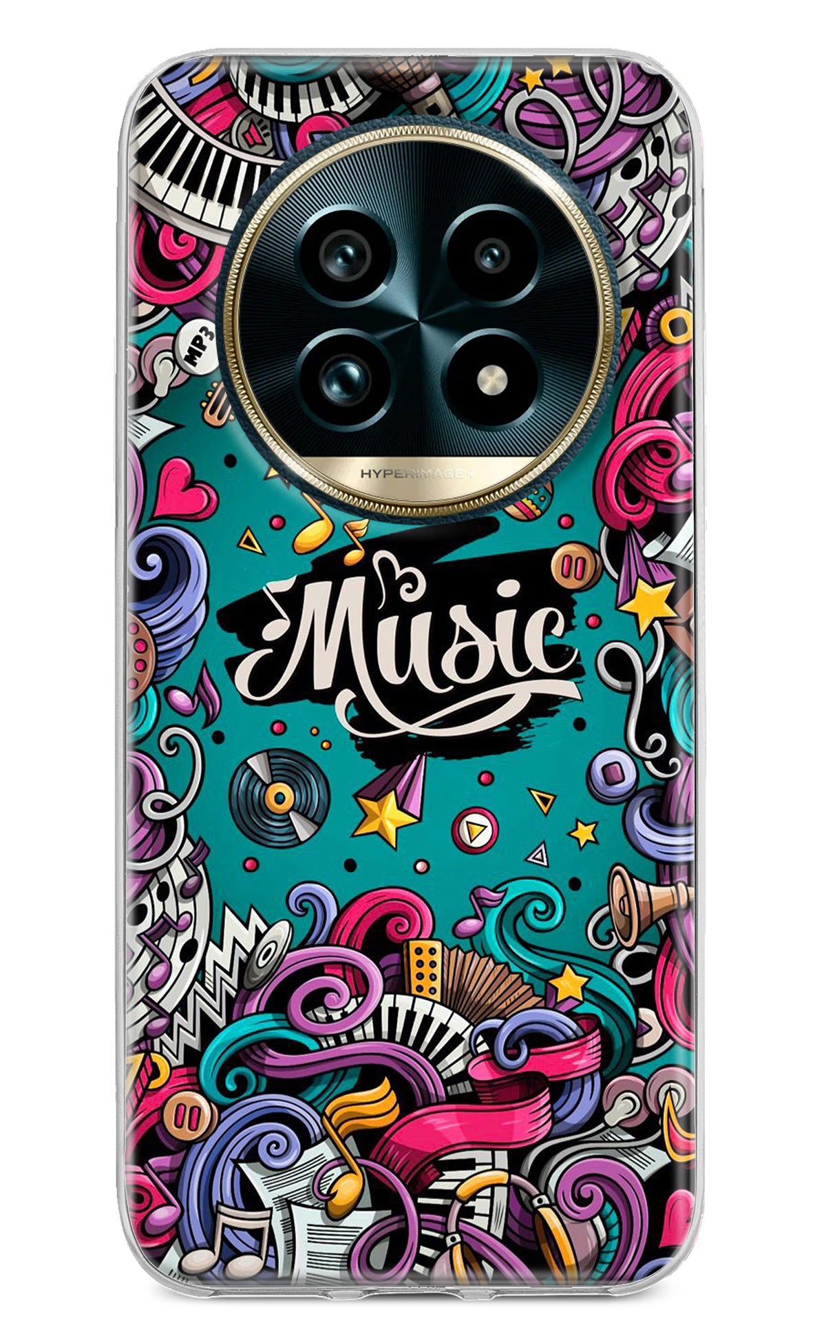 Music Graffiti Realme 13 Pro+ 5G Back Cover