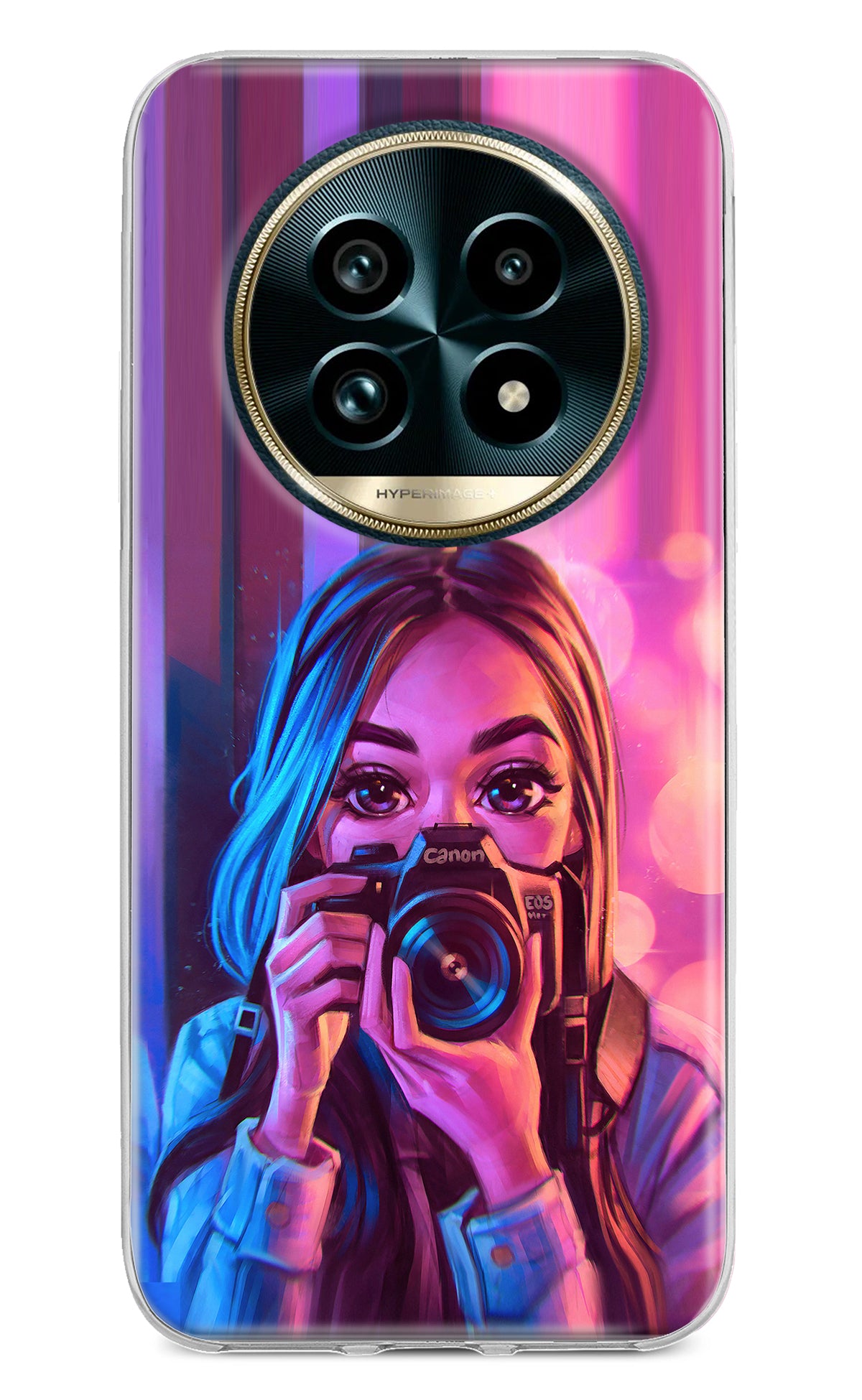 Girl Photographer Realme 13 Pro+ 5G Back Cover