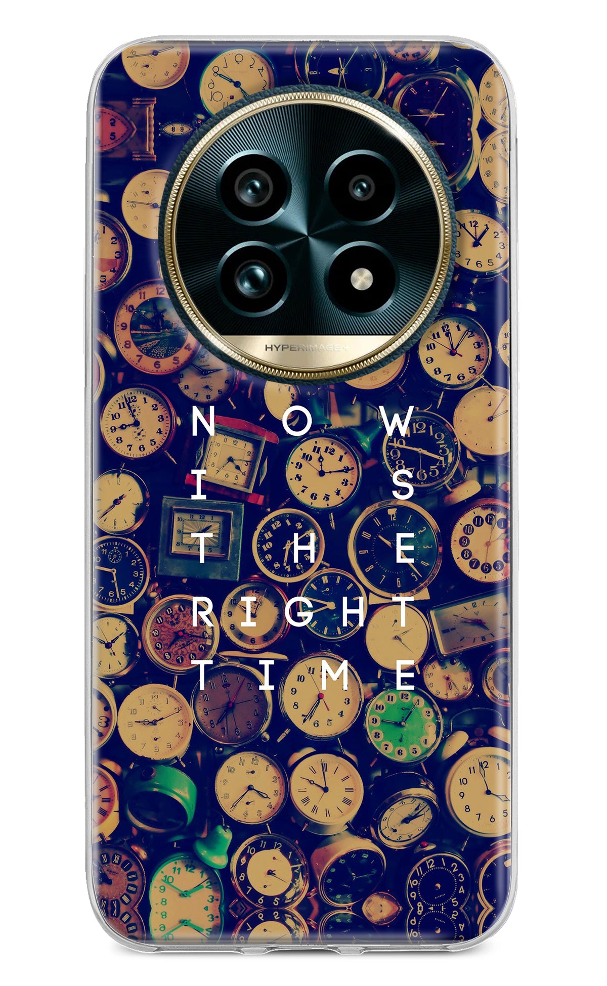 Now is the Right Time Quote Realme 13 Pro+ 5G Back Cover