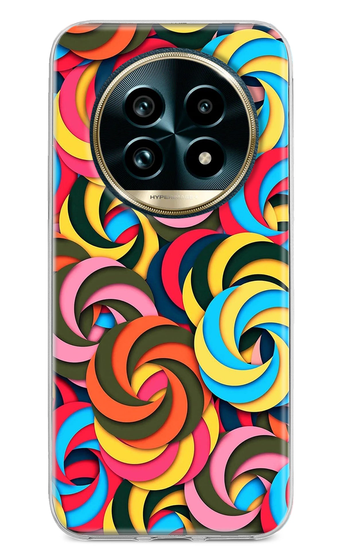 Spiral Pattern Realme 13 Pro+ 5G Back Cover