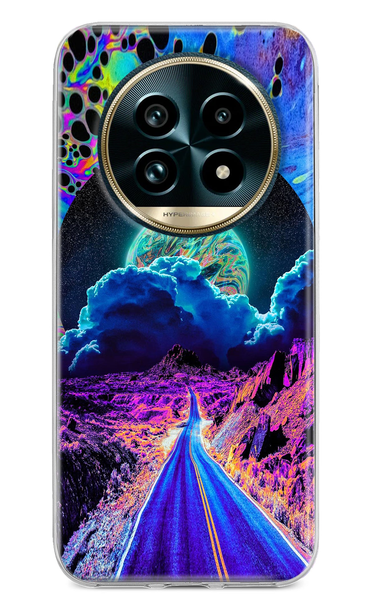 Psychedelic Painting Realme 13 Pro+ 5G Back Cover