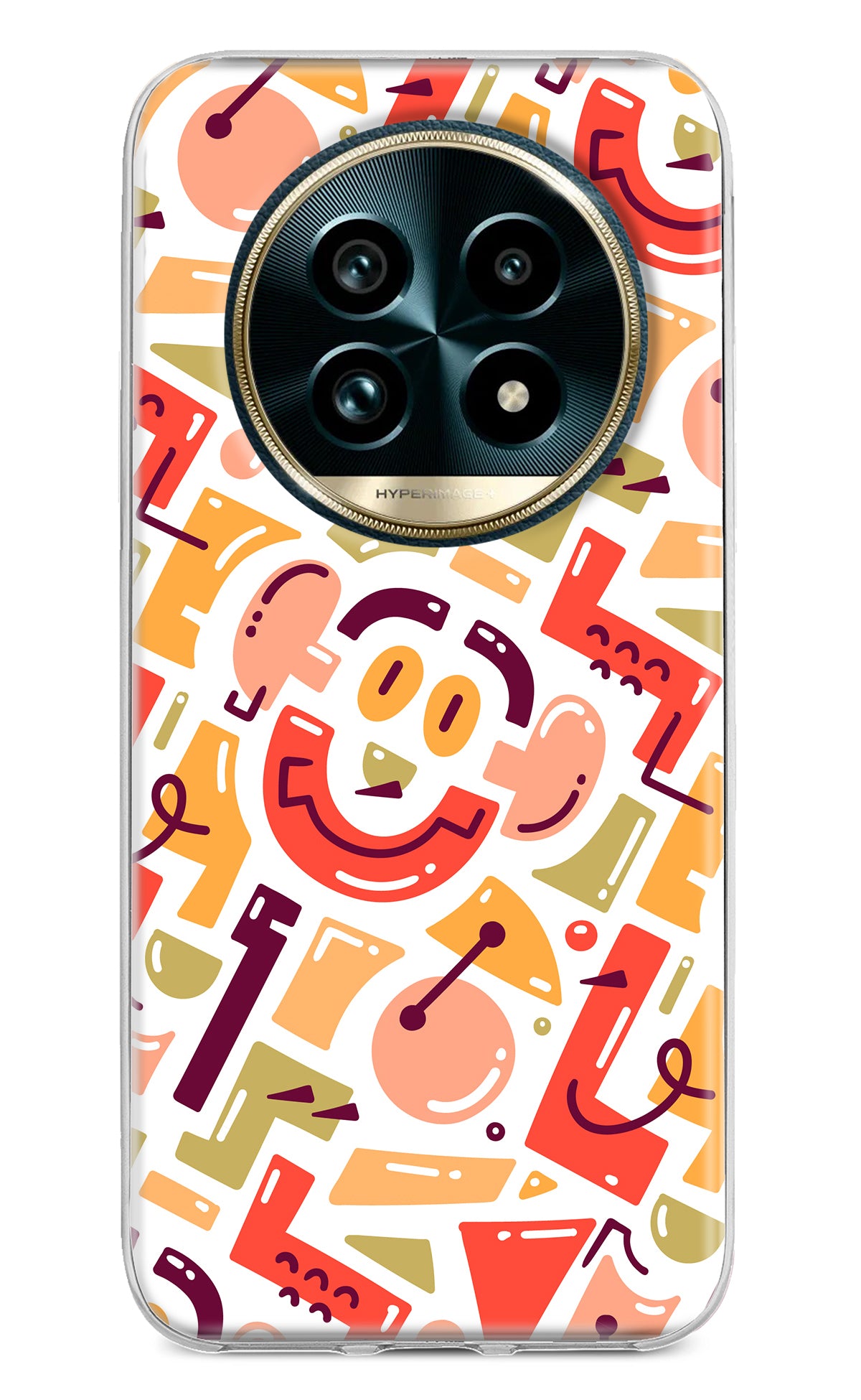 Doodle Pattern Realme 13 Pro+ 5G Back Cover